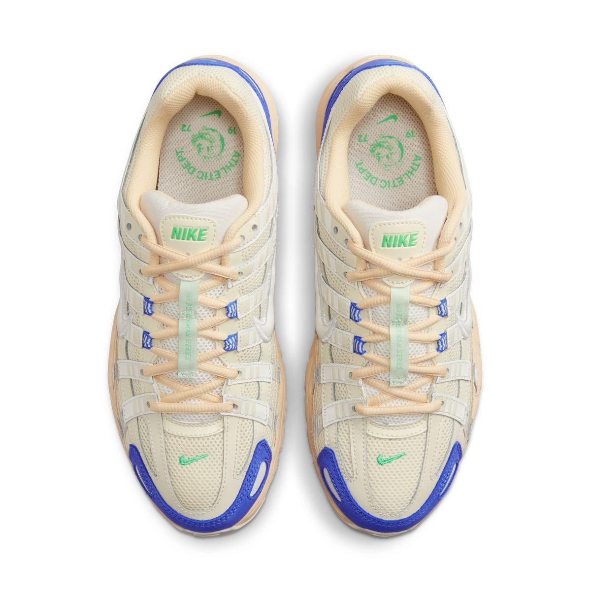 Nike P-6000 Athletic Department Coconut Milk Medium Blue