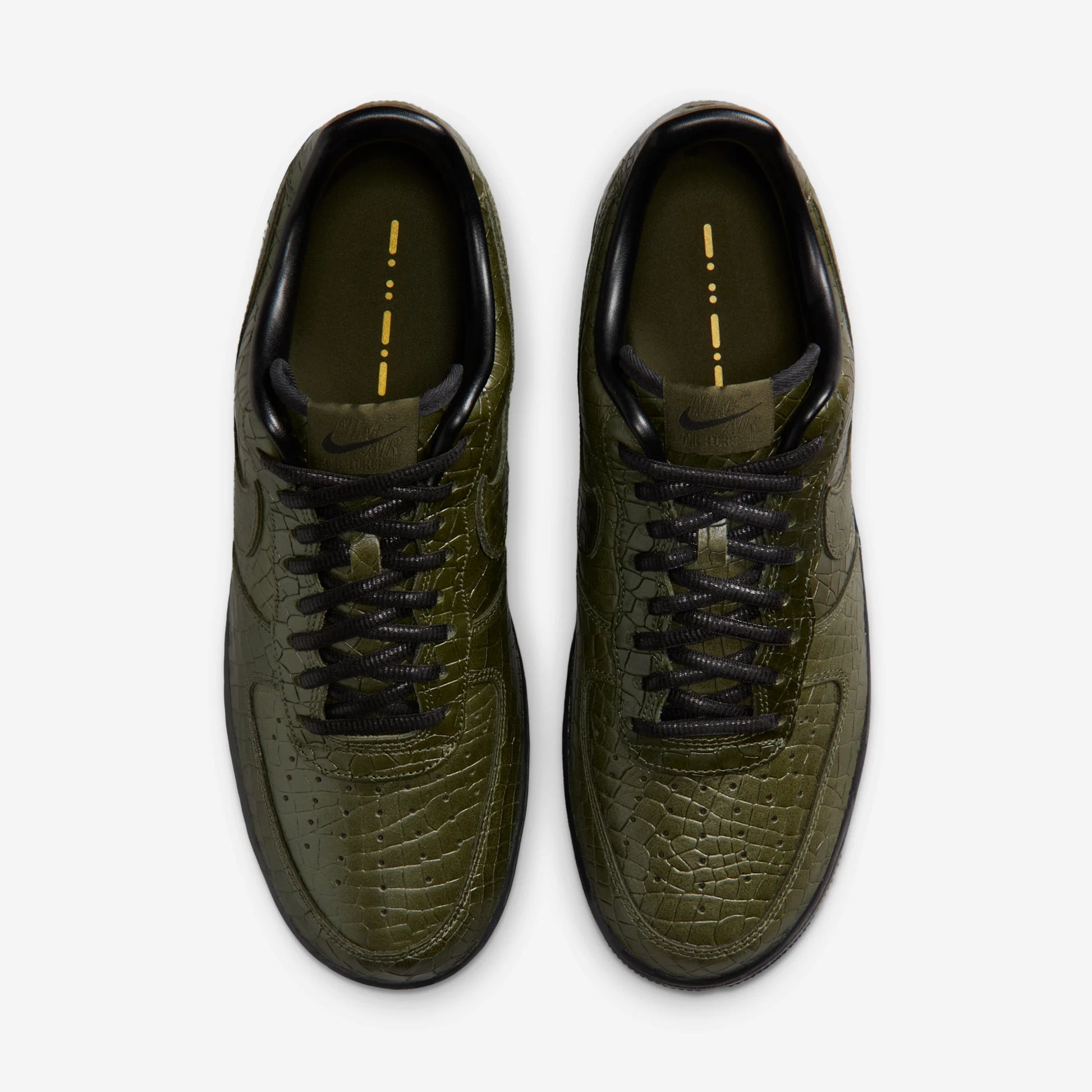 Nike Air Force 1 Low Morse Code Cargo Khaki Croc