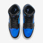 Jordan 1 Mid Black Royal Blue
