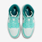 Jordan 1 Mid Chenille Bleached Turquoise (Women's)