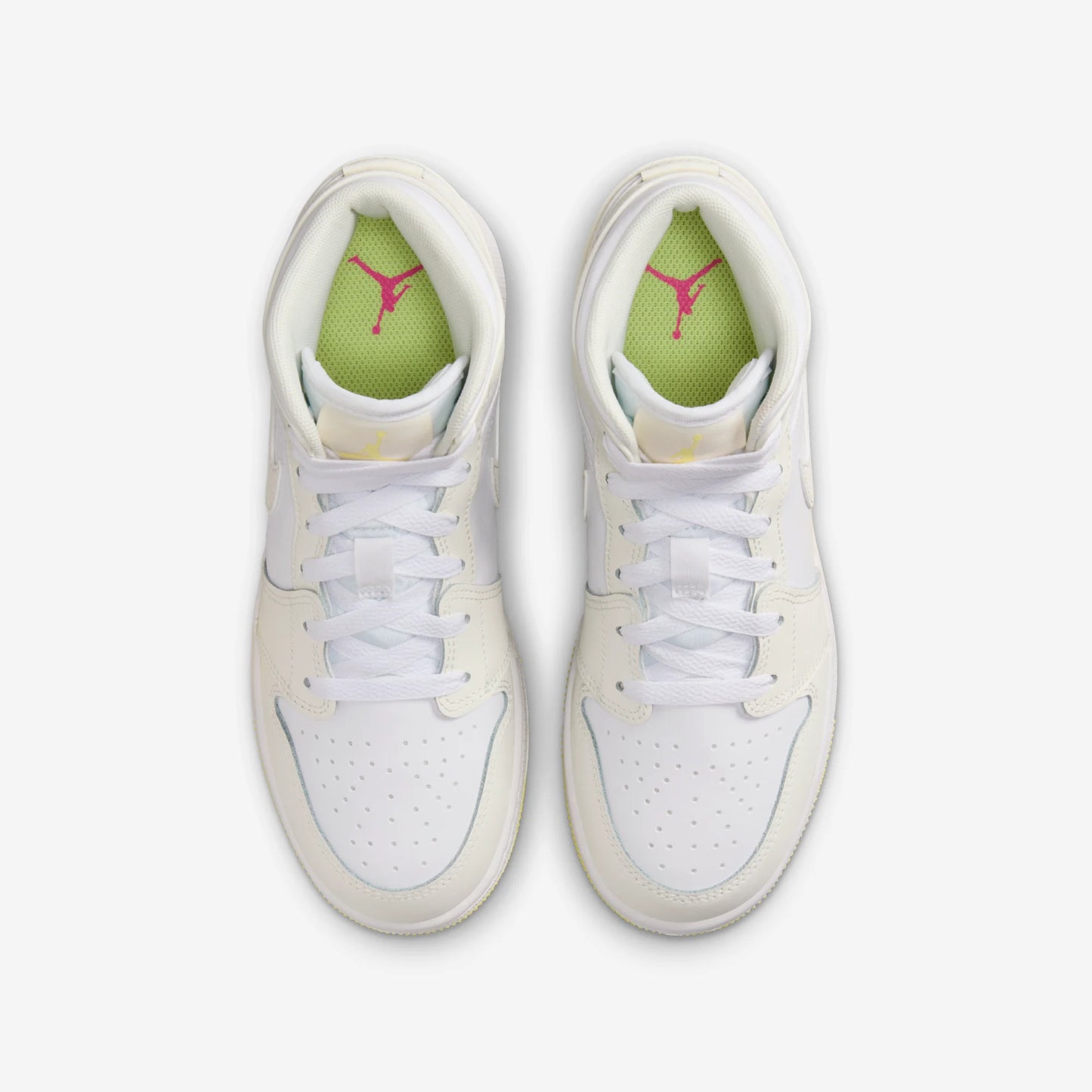 Jordan 1 Mid Sail Light Laser Orange (GS)