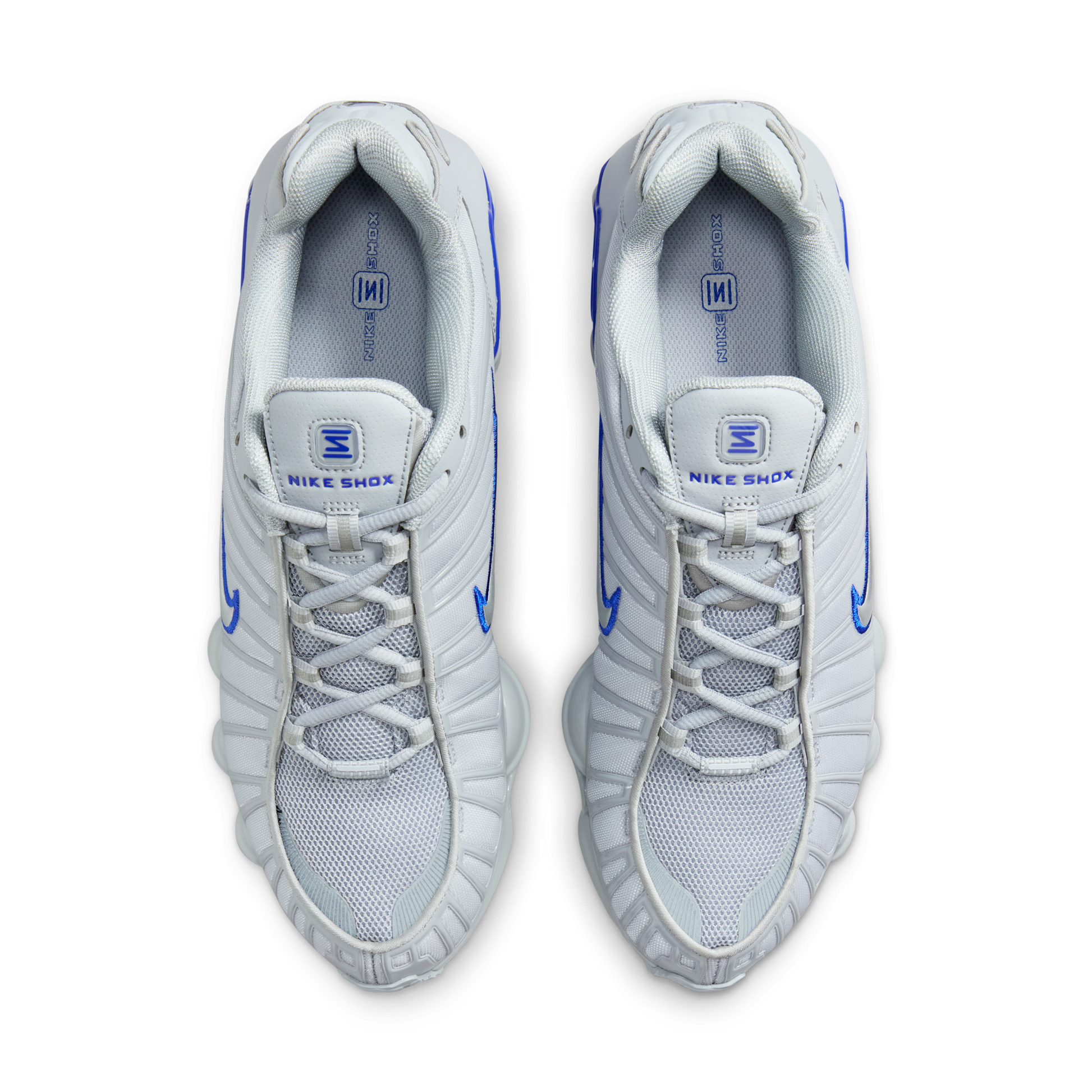 Nike Shox TL Wolf Grey Metallic Silver Blue