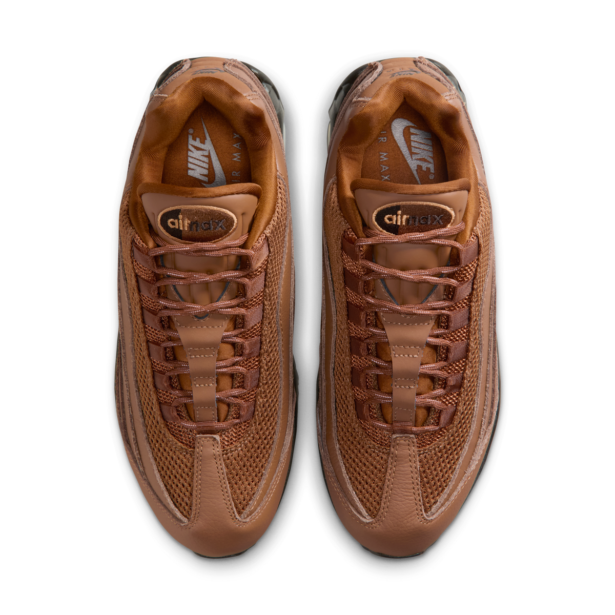 Nike Air Max 95 Big Bubble Light British Tan Jewel Swoosh (Women's)