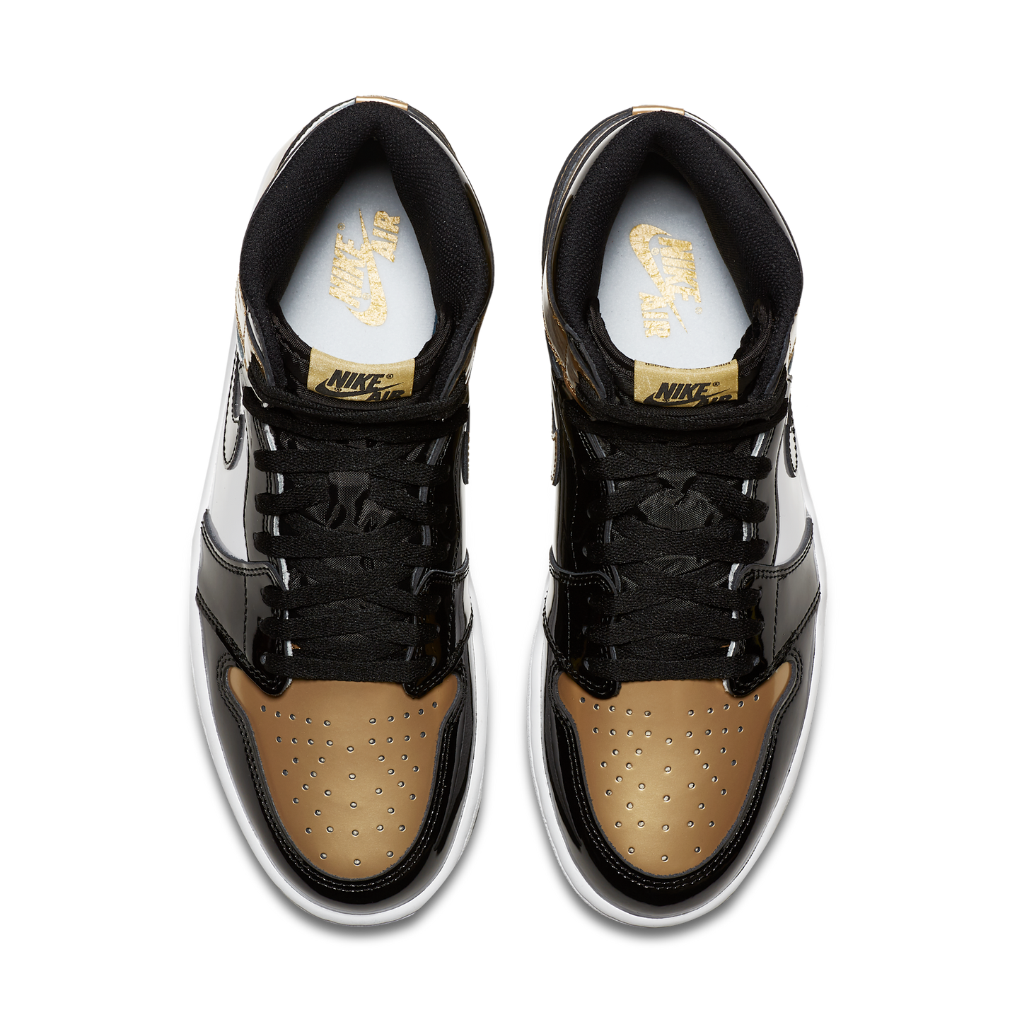 Jordan 1 Retro High NRG Patent Gold Toe