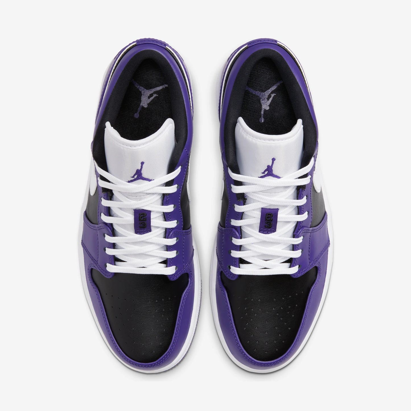 Jordan 1 Low Court Purple Black