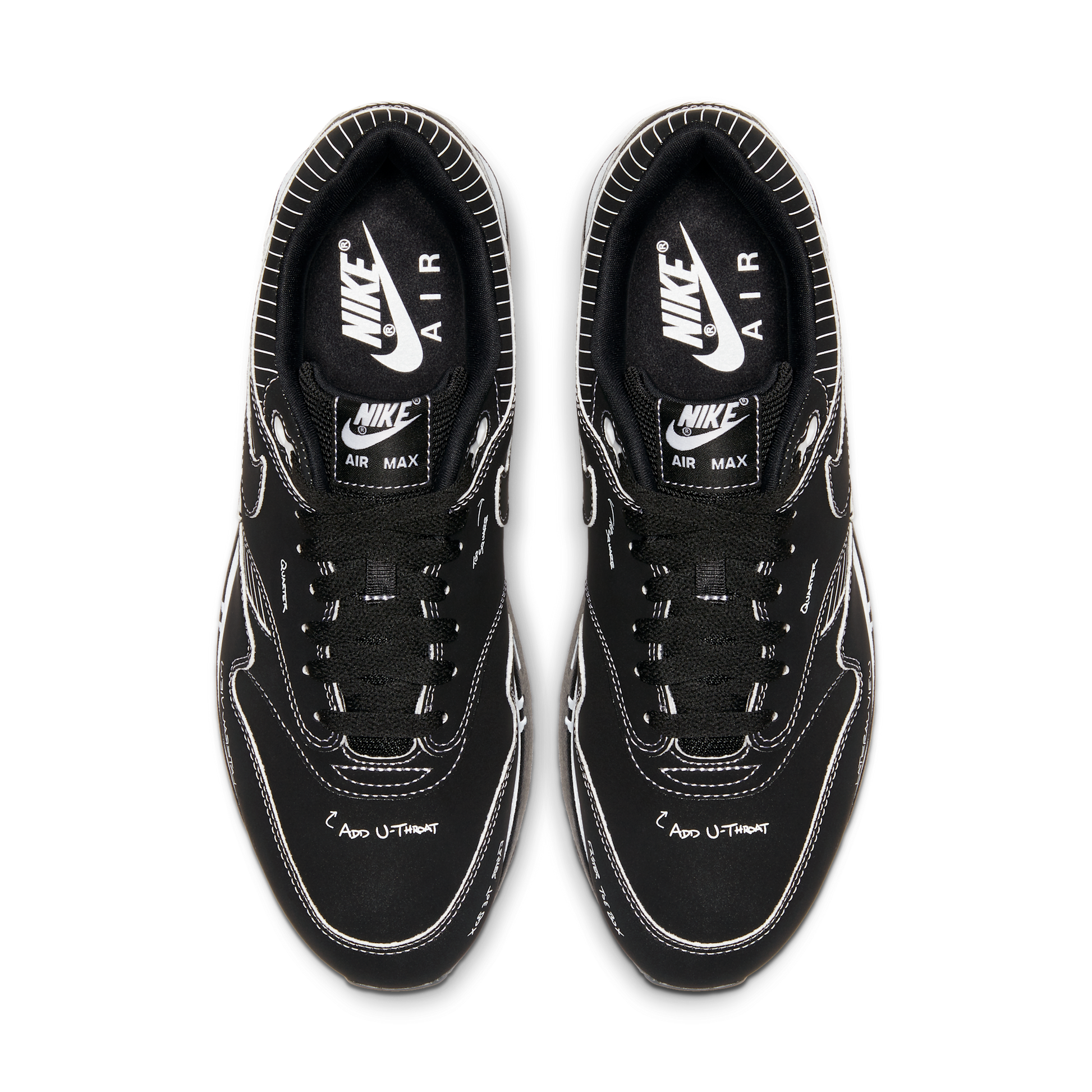 Nike Air Max 1 Tinker Sketch to Shelf Black