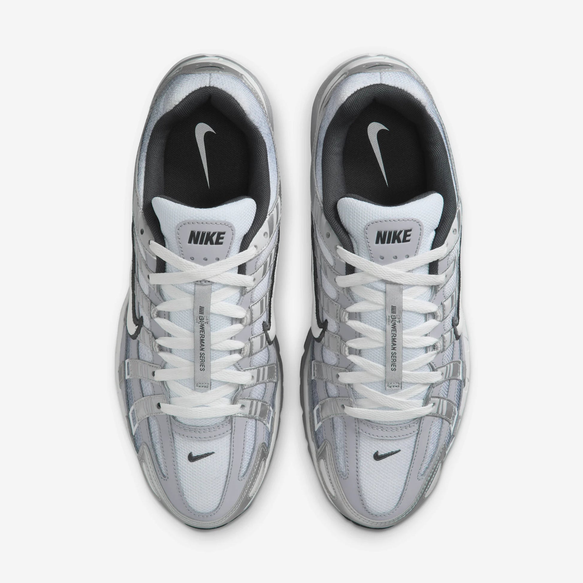 Nike P-6000 Metallic Silver Summit White-Wolf Grey
