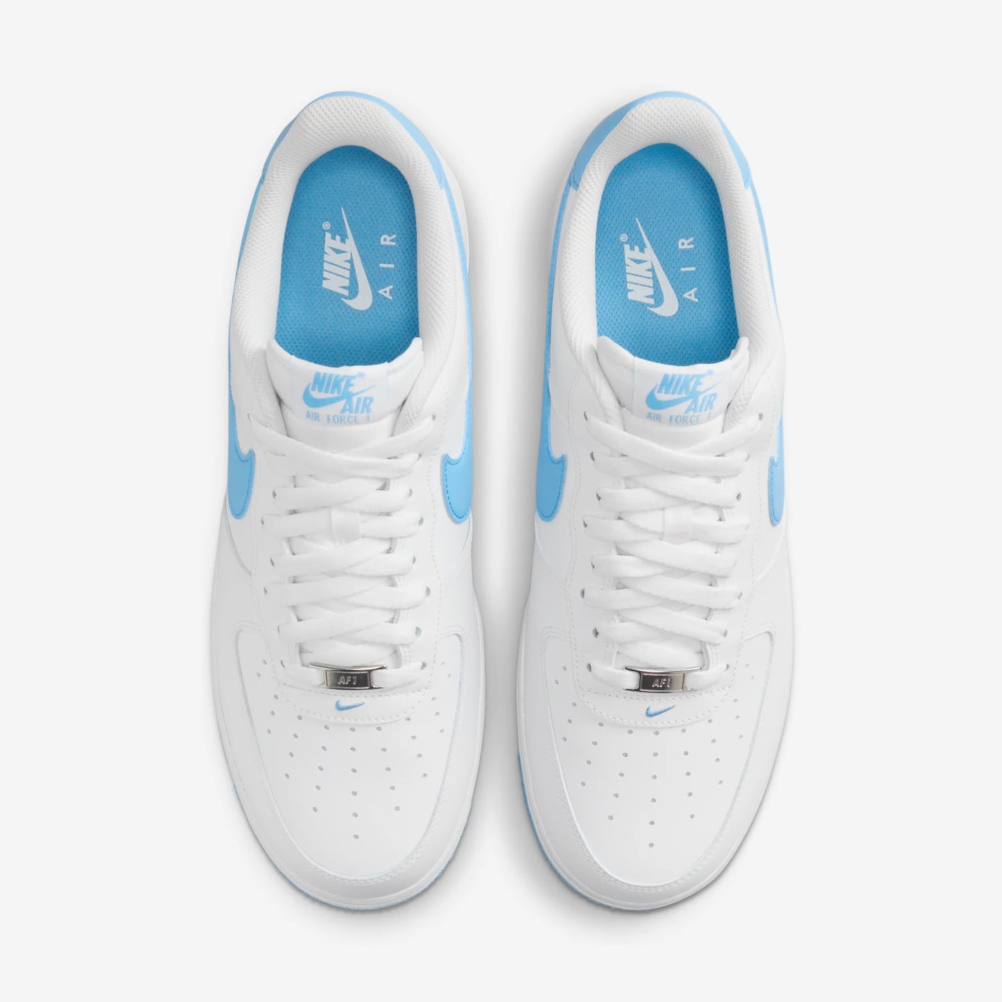 Nike Air Force 1 Low '07 White Aquarius Blue