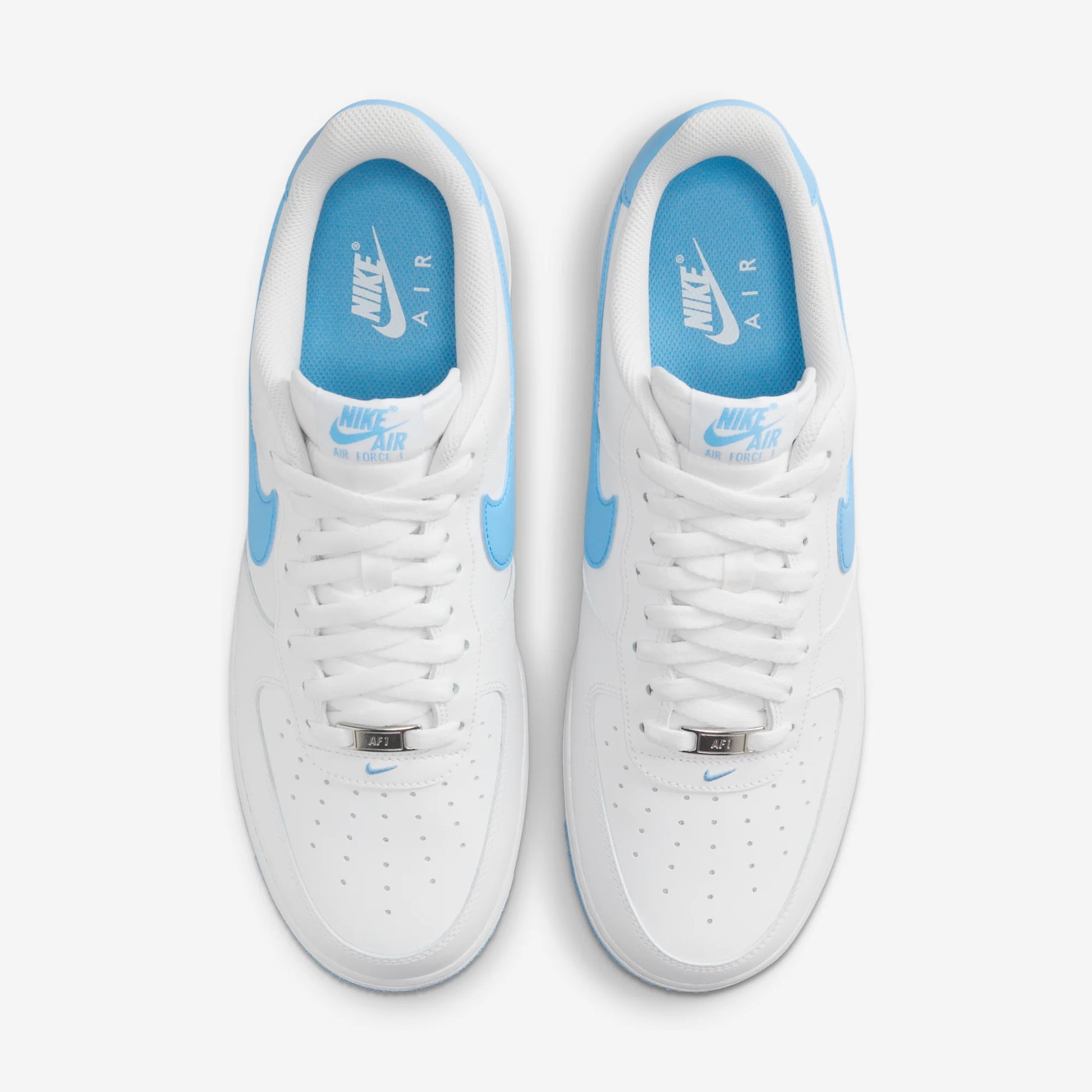 Nike Air Force 1 Low '07 White Aquarius Blue