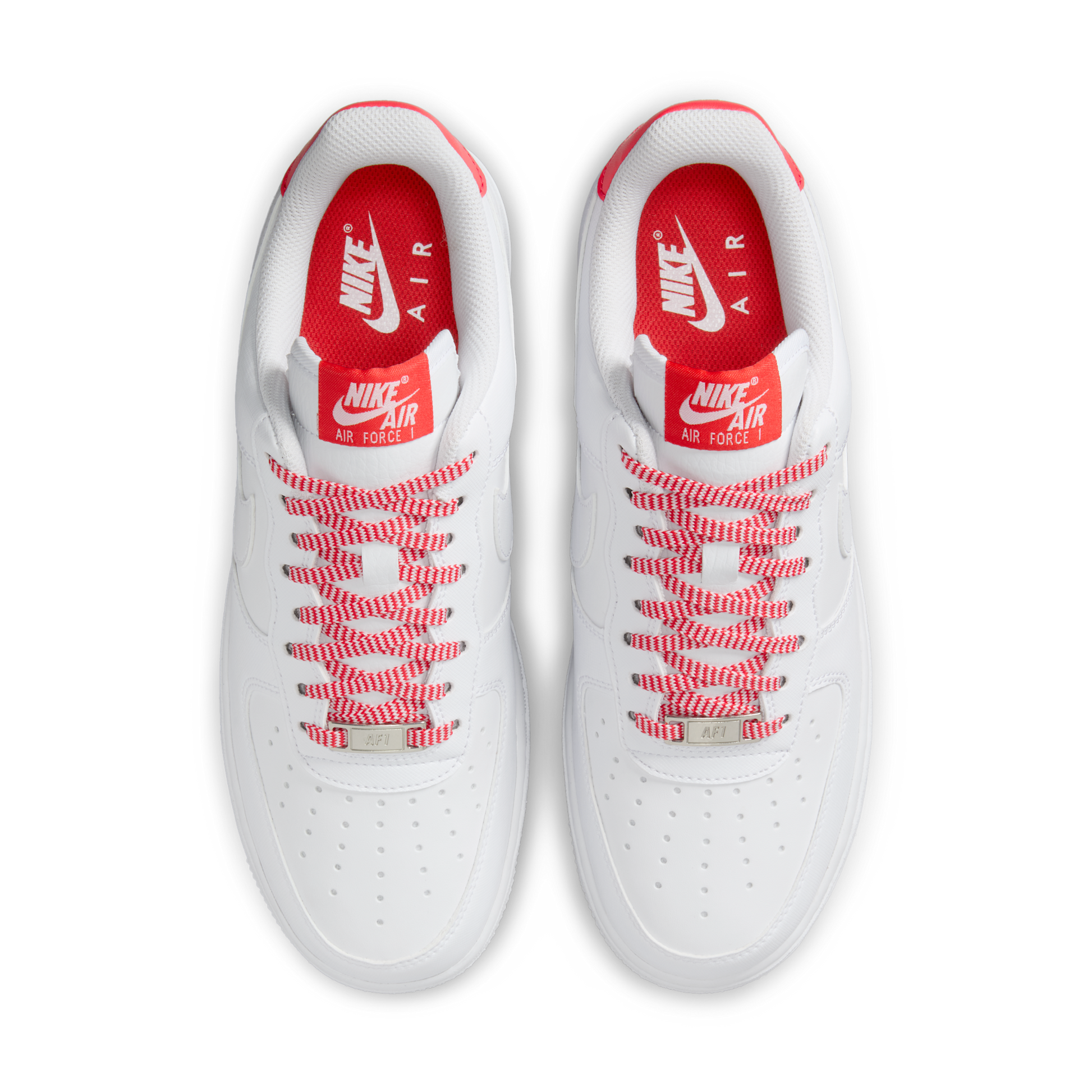 Nike Air Force 1 Low '07 White Pink Foam Metallic Silver Light Crimson (Women's)