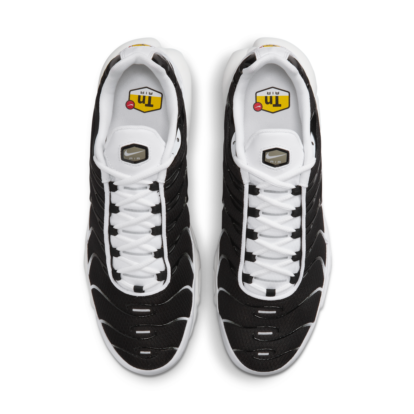 Nike Air Max Plus White Black Metallic Pewter