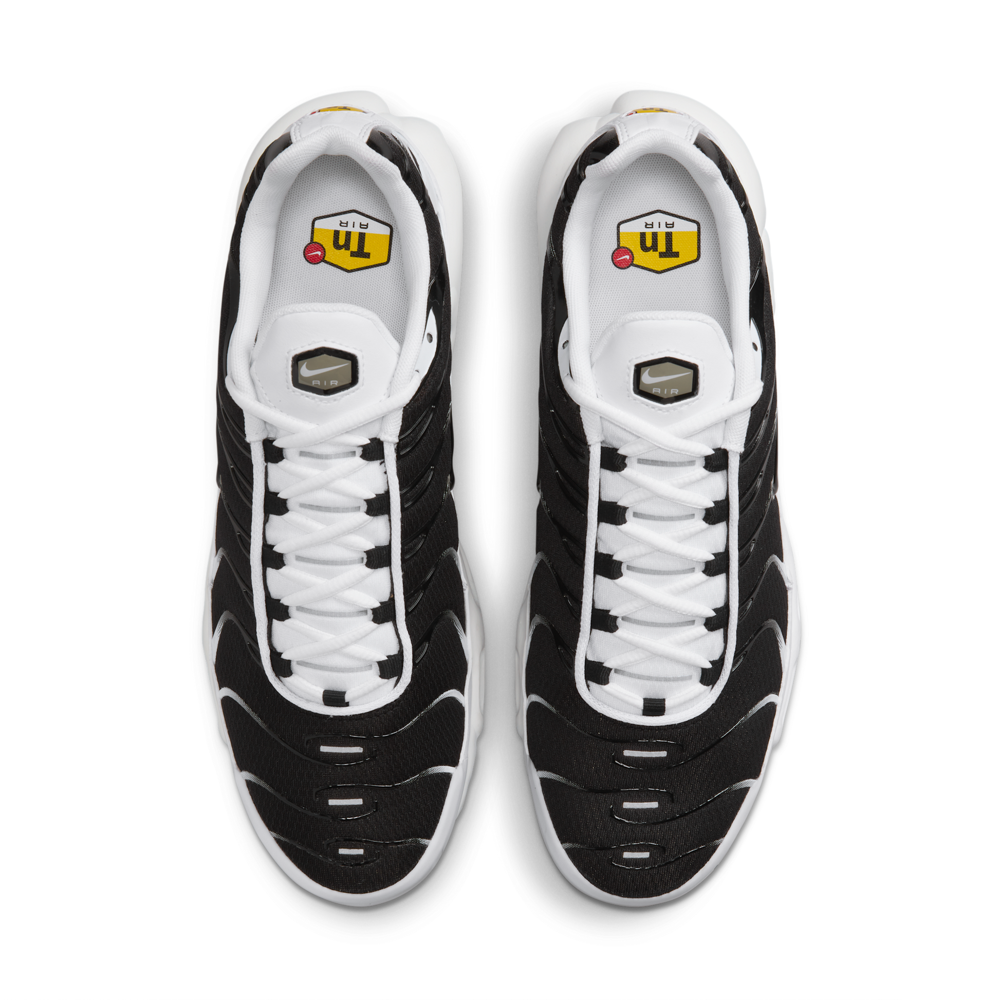 Nike Air Max Plus White Black Metallic Pewter