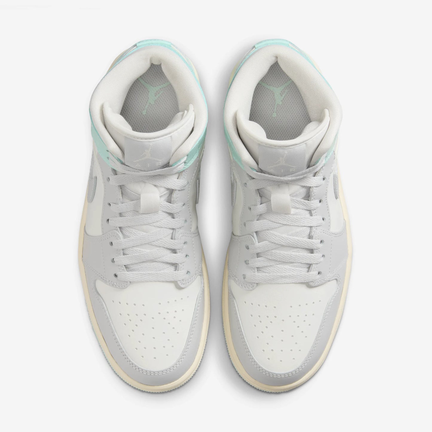 Jordan 1 Mid Football Grey Igloo (Women's)