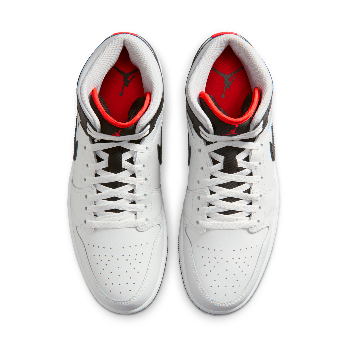 Jordan 1 Mid White Neutral Grey Infrared