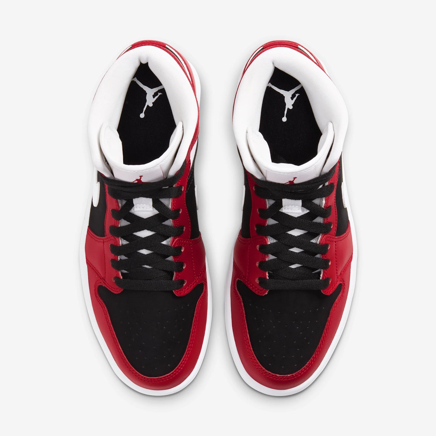 Jordan 1 Mid Gym Red Black (Women's)