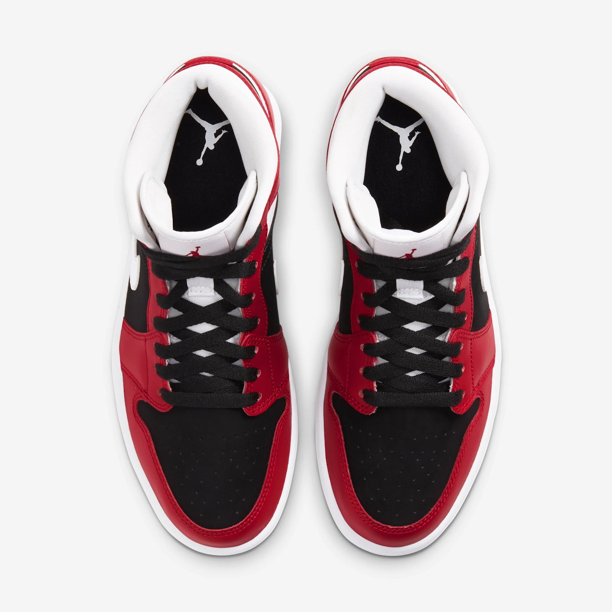 Jordan 1 Mid Gym Red Black (Women's)