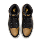 Jordan 1 Retro High OG Black Metallic Gold