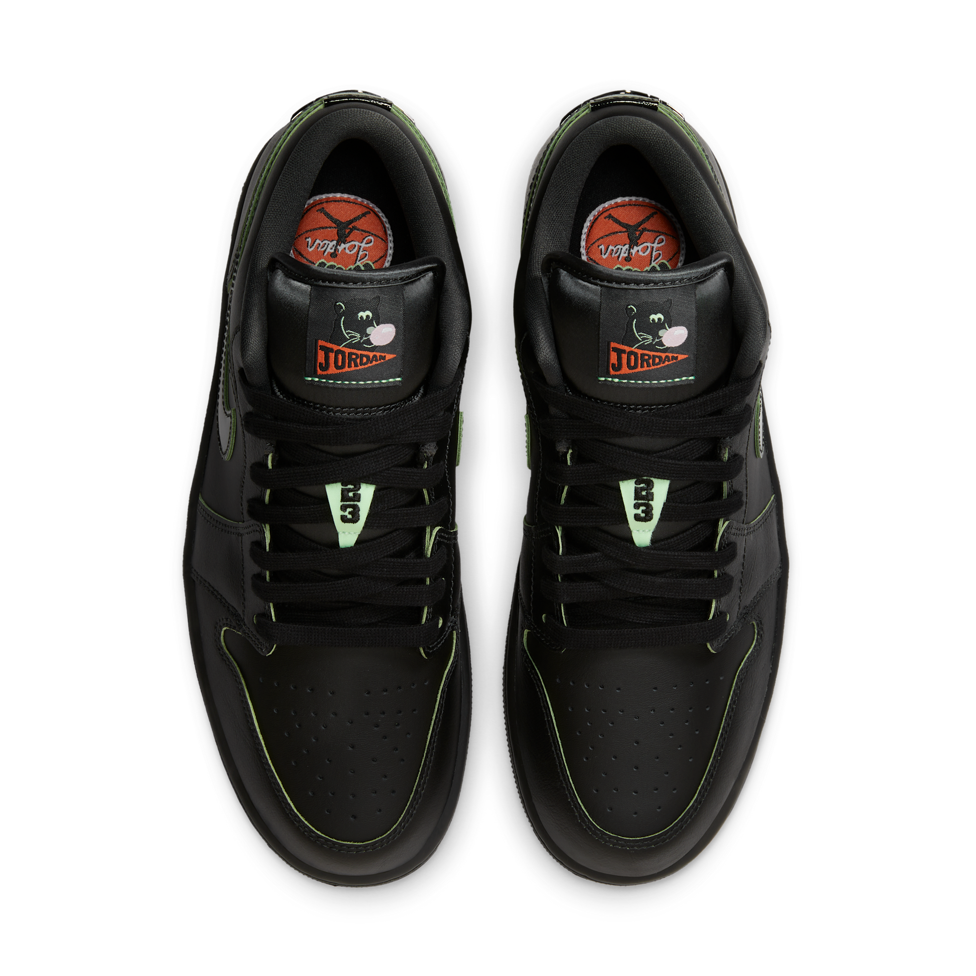 Jordan 1 Low SE Black Cat Mascot