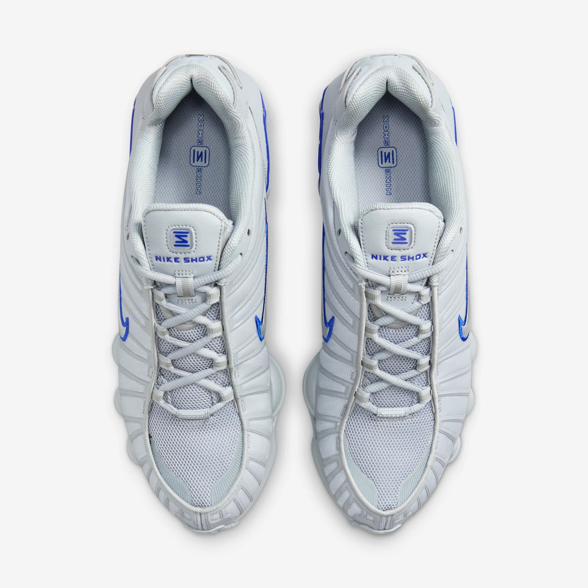 Nike Shox TL Wolf Grey Metallic Silver Blue