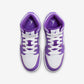 Jordan 1 Mid Purple Venom (GS)