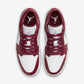 Jordan 1 Low White Bordeaux