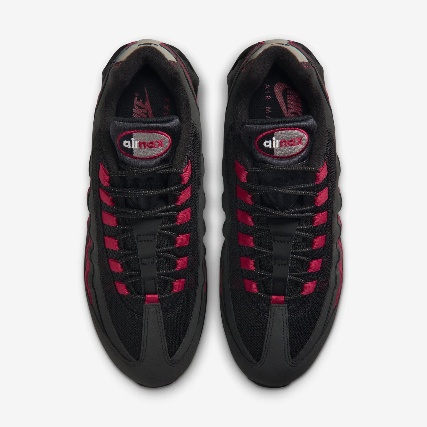 Nike Air Max 95 OG Big Bubble Black Crimson Grey