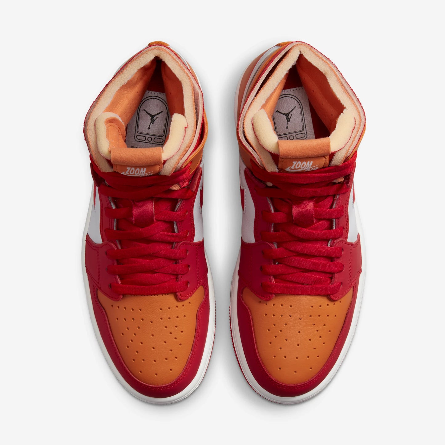 Jordan 1 High Zoom Air CMFT Fire Red Hot Curry (Women's)