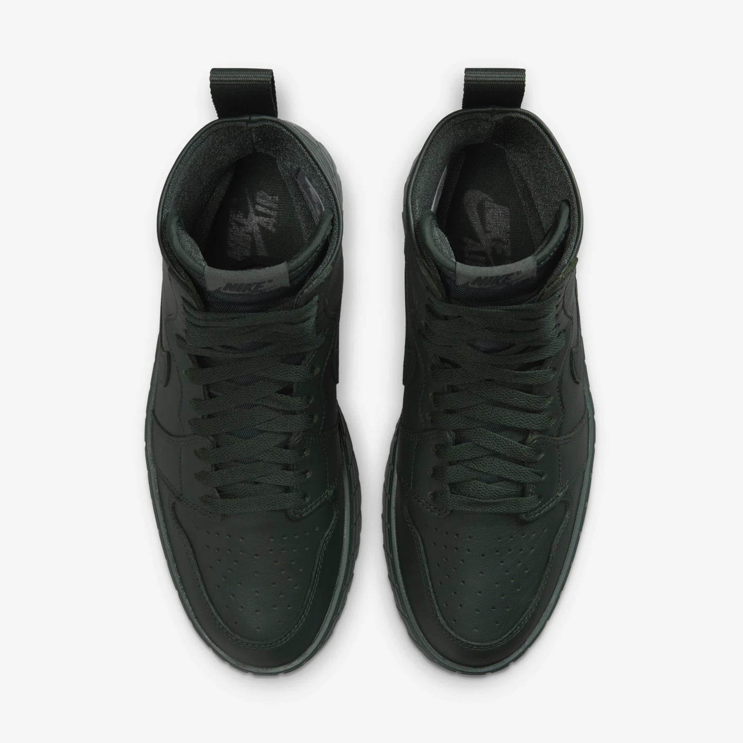 Jordan 1 High Brooklyn Dark Spruce Green (Women's)