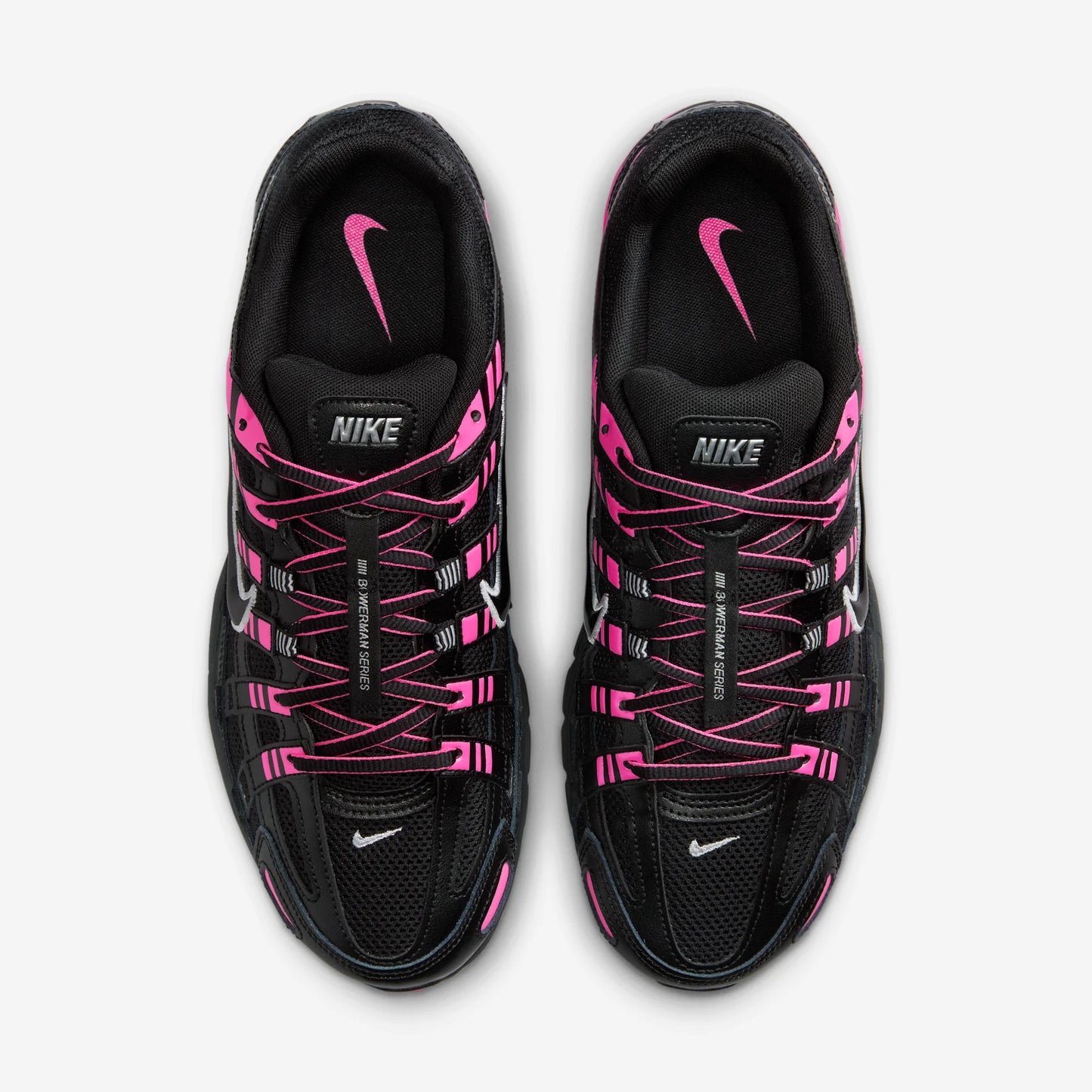 Nike P-6000 Pink Blast Metallic Silver Black