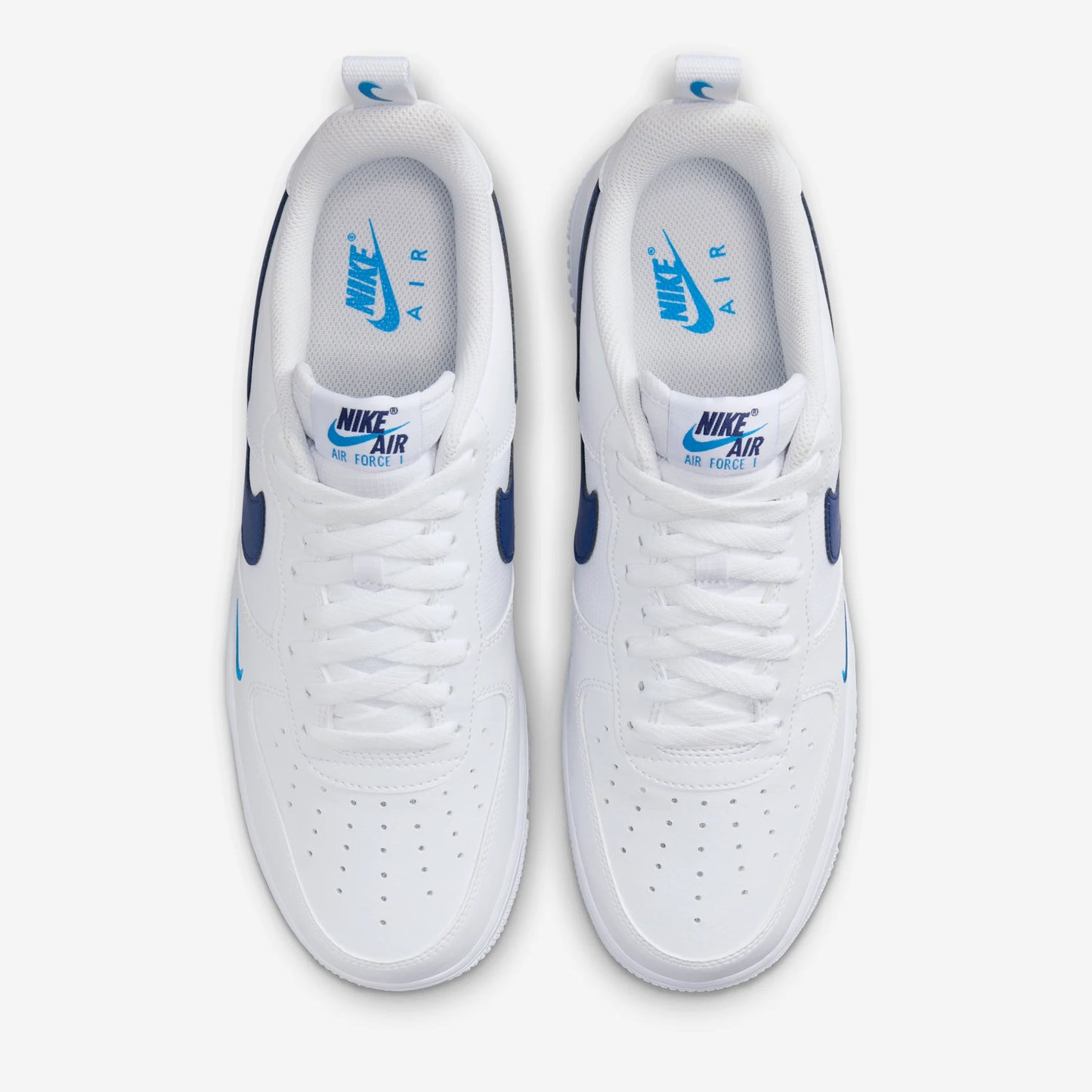 Nike Air Force 1 Low White Light Photo Blue Deep Royal Blue