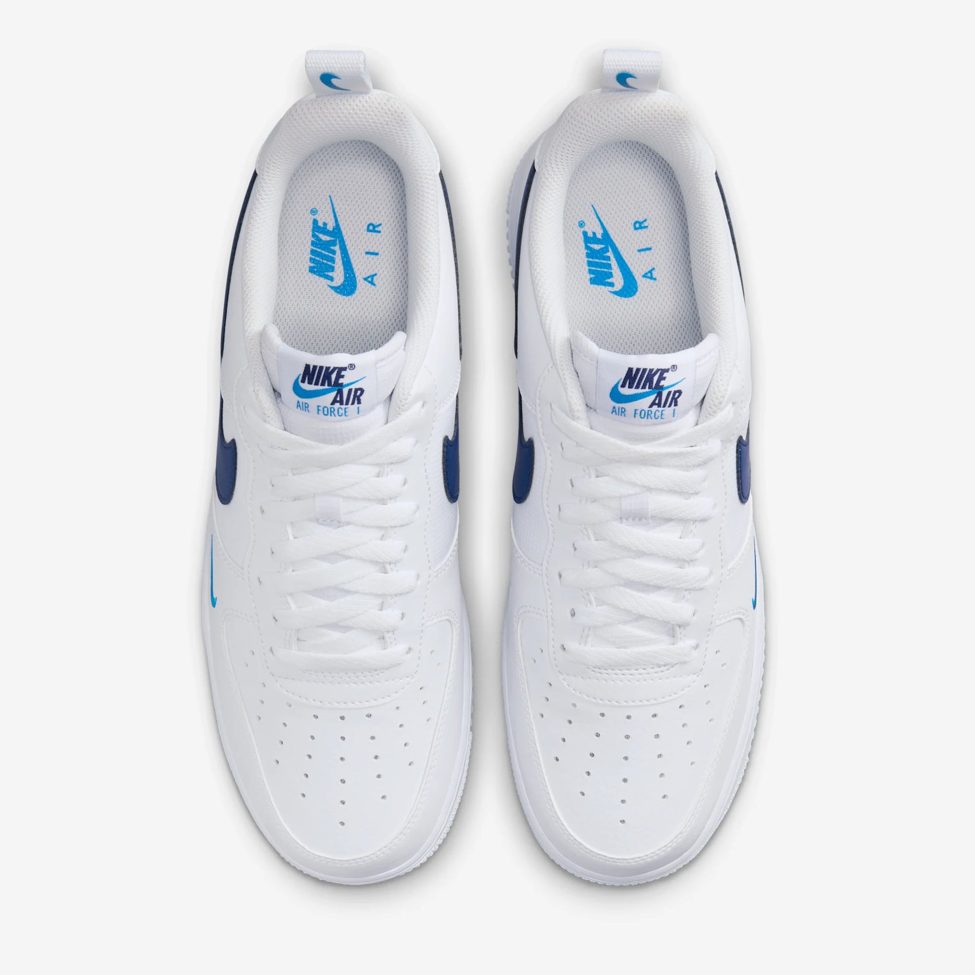 Nike Air Force 1 Low White Light Photo Blue Deep Royal Blue