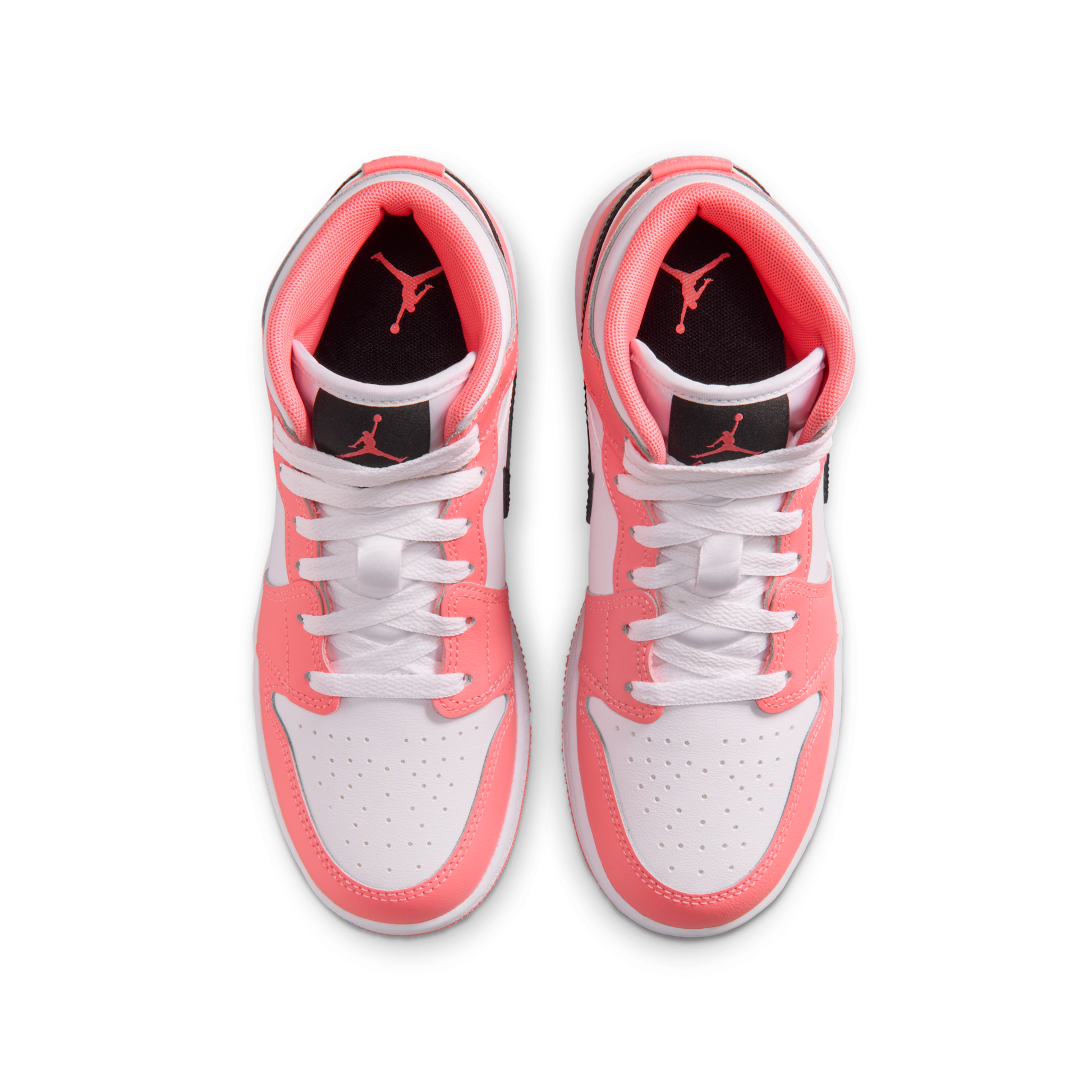 Jordan 1 Mid Pink Gaze (GS)