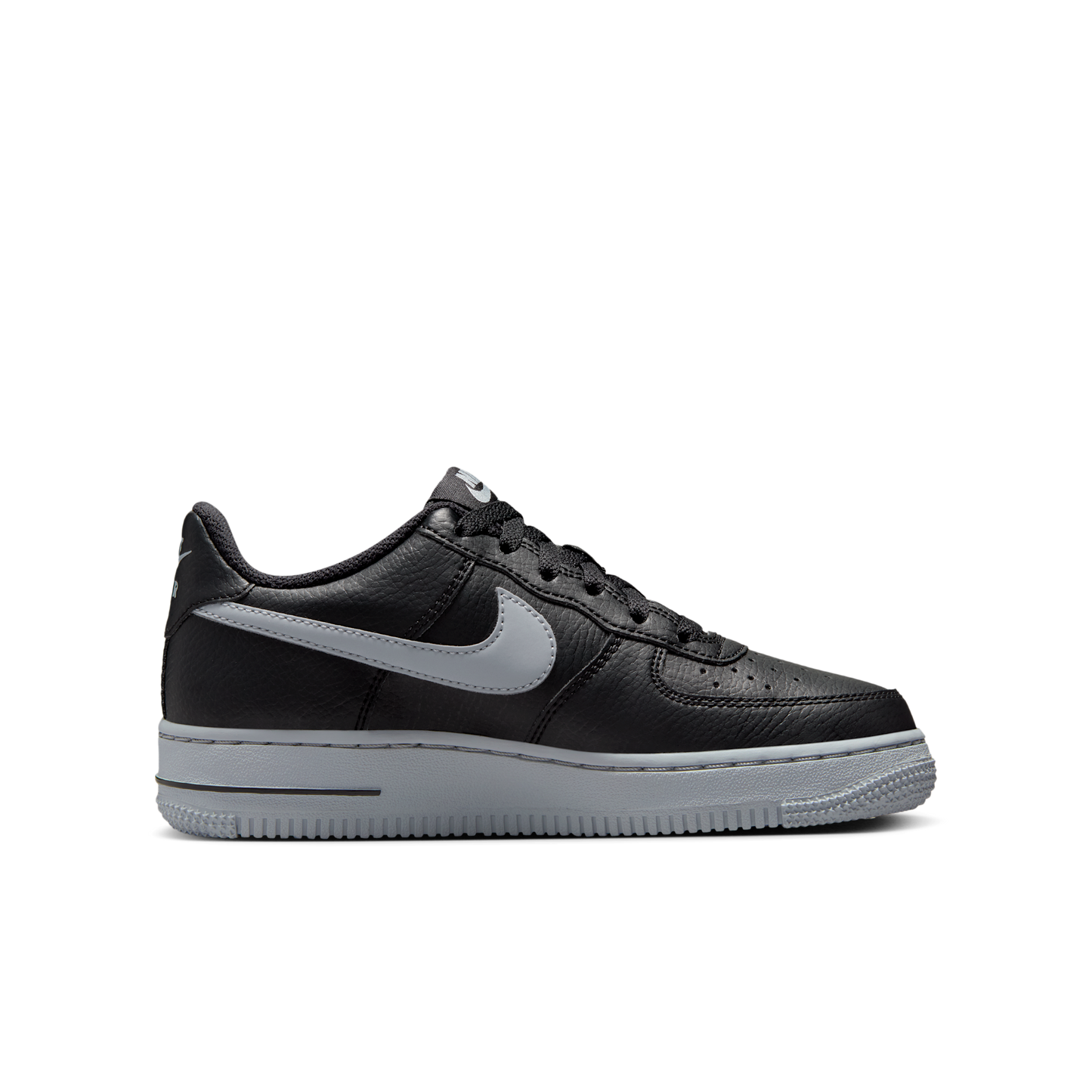Nike Air Force 1 Low Black Wolf Grey (GS)