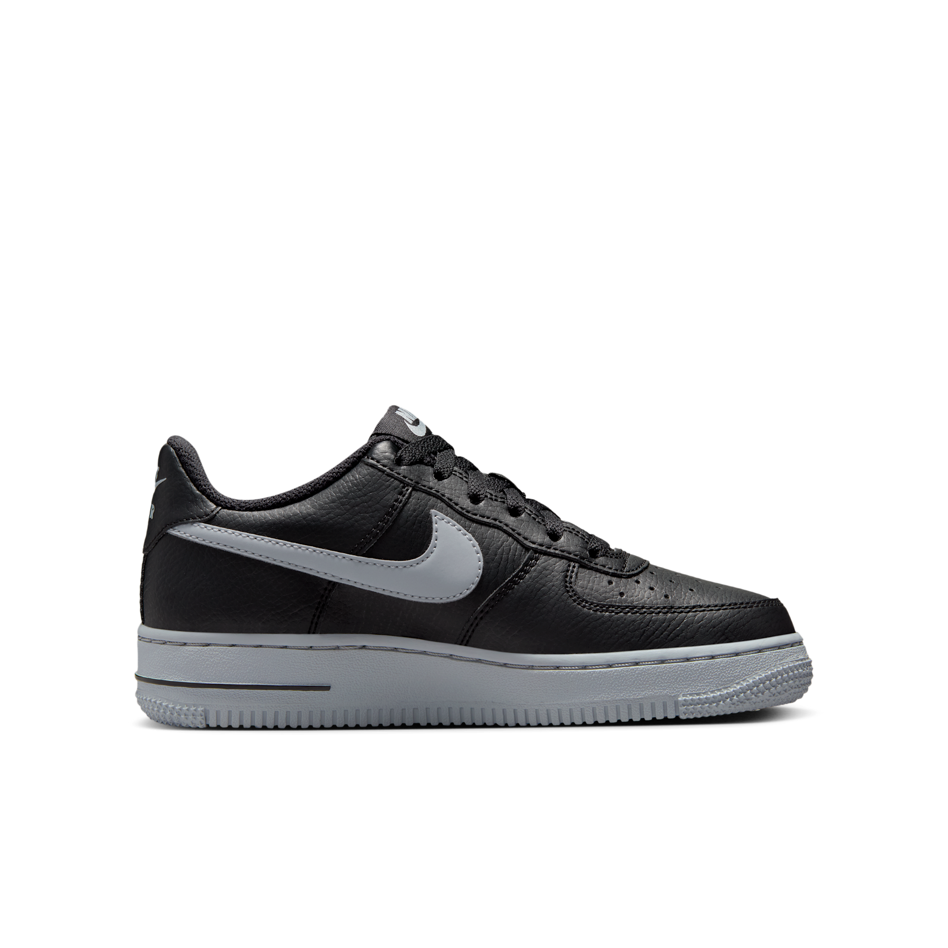Nike Air Force 1 Low Black Wolf Grey (GS)