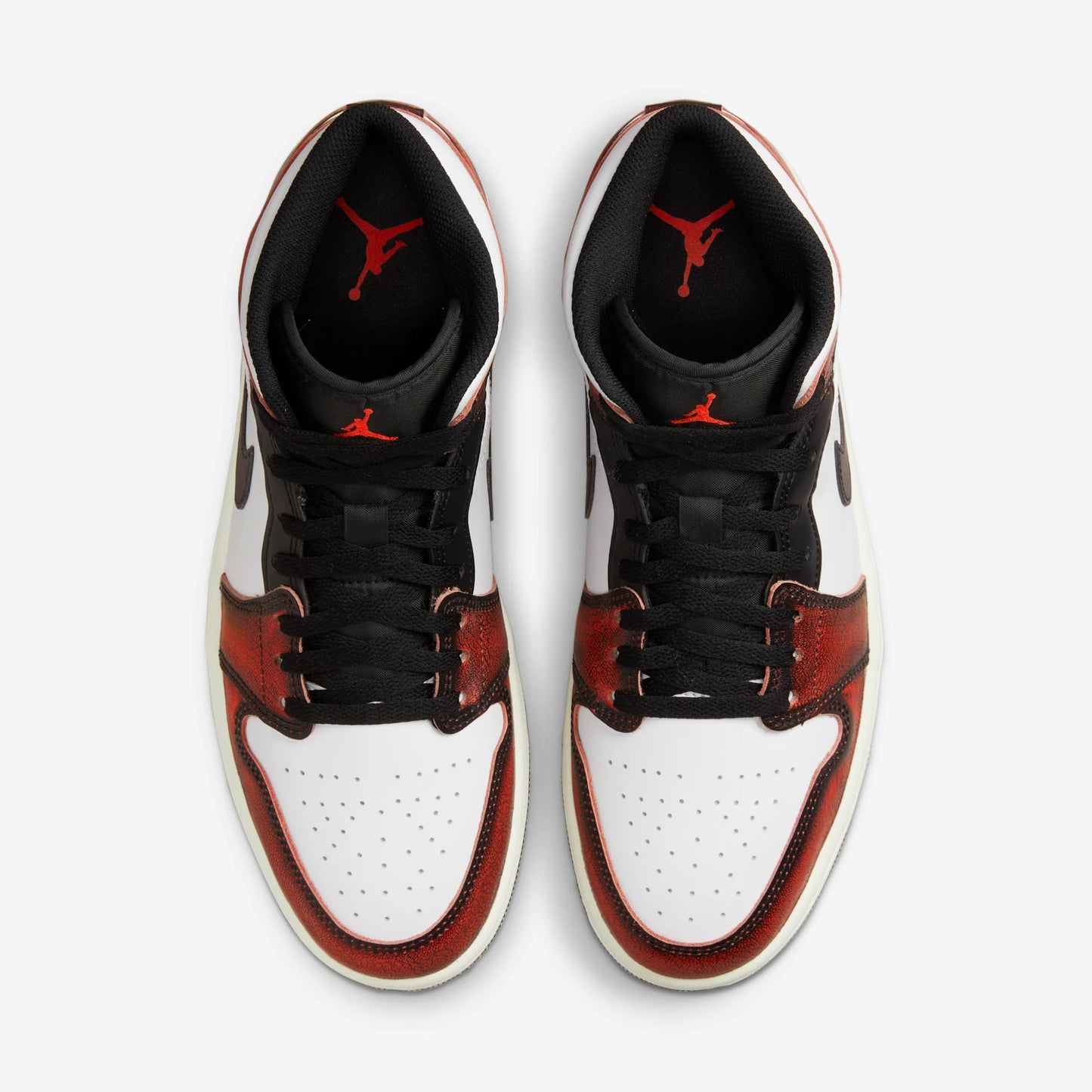 Jordan 1 Mid Wear-Away Chicago