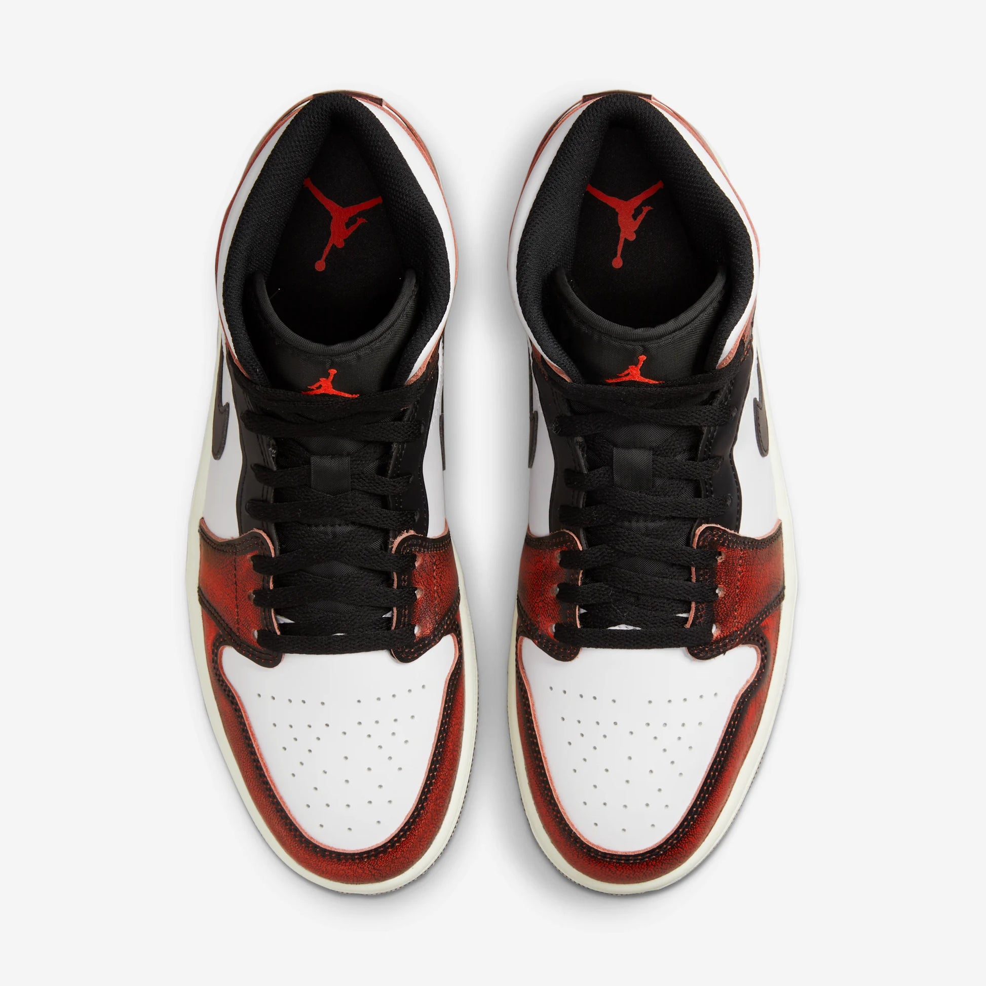Jordan 1 Mid Wear-Away Chicago