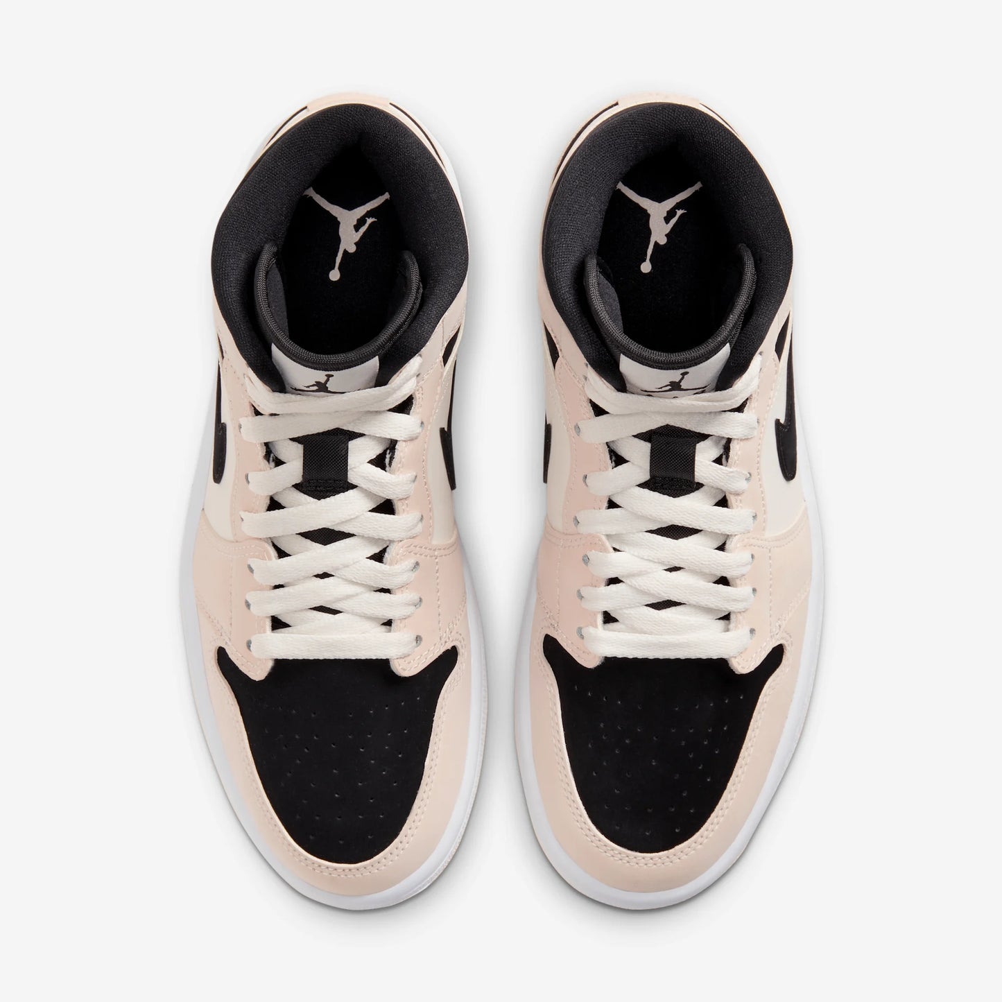 Jordan 1 Mid Barely Orange (Women's)