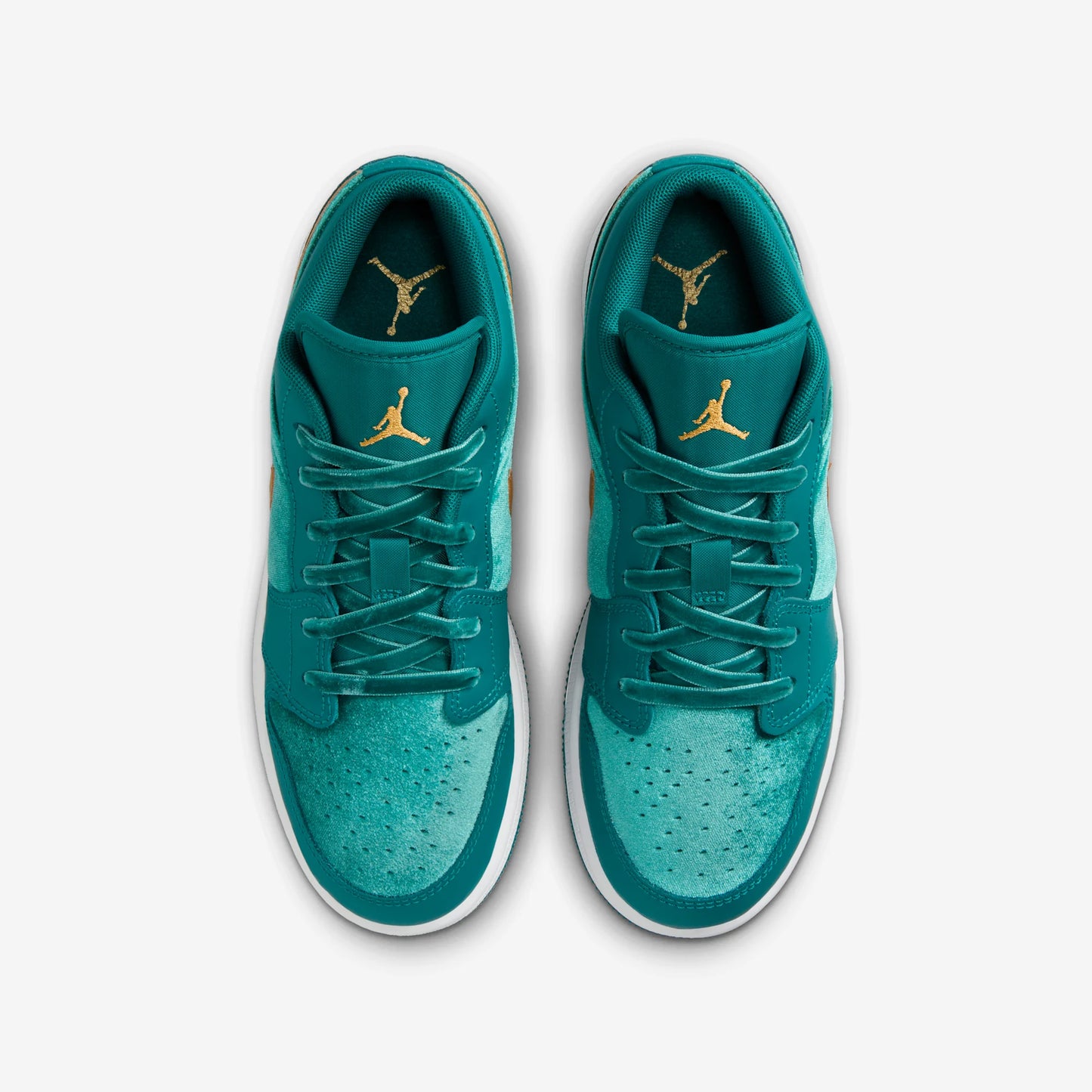 Jordan 1 Low SE Geode Teal Metallic Gold (GS)