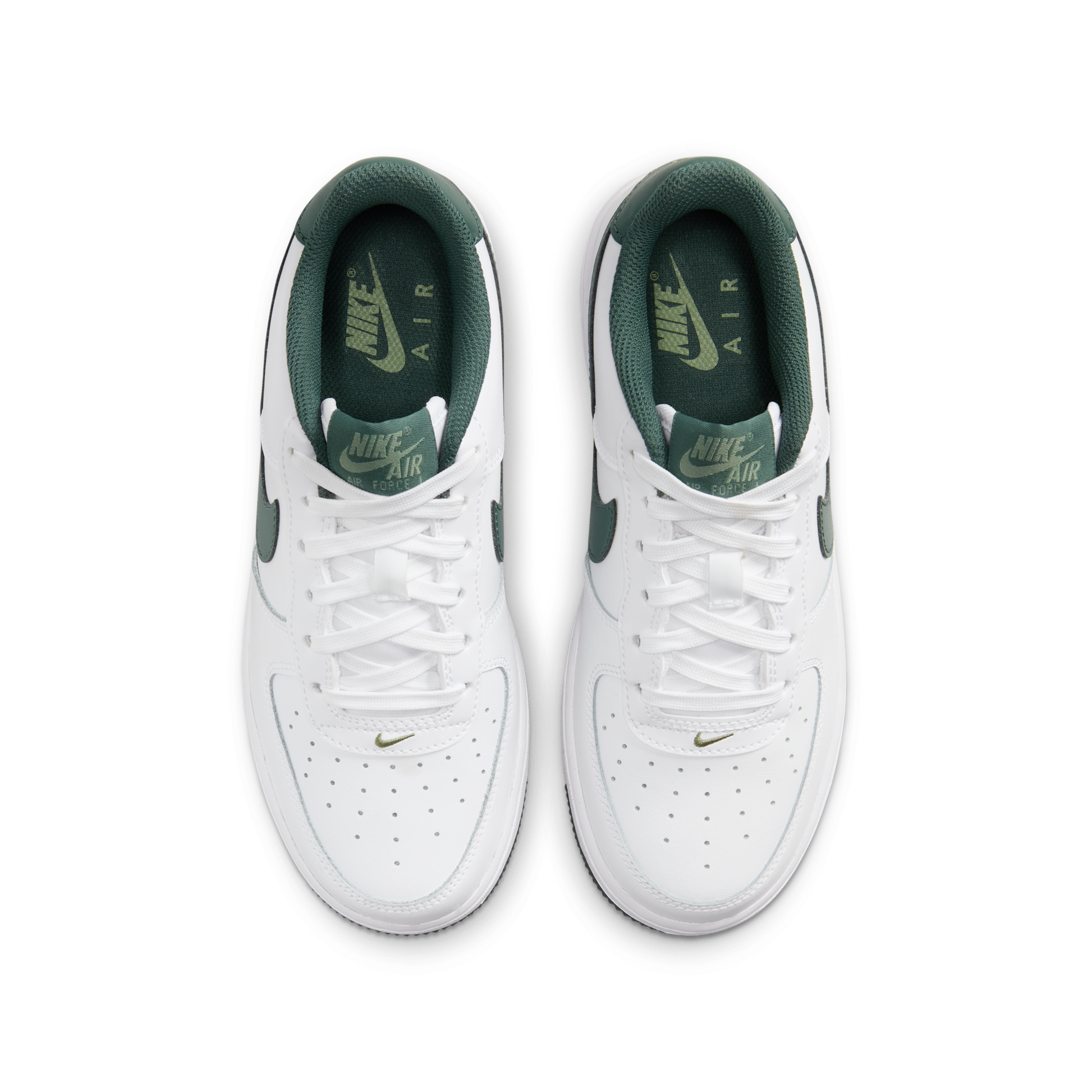 Nike Air Force 1 Low White Vintage Green (GS)