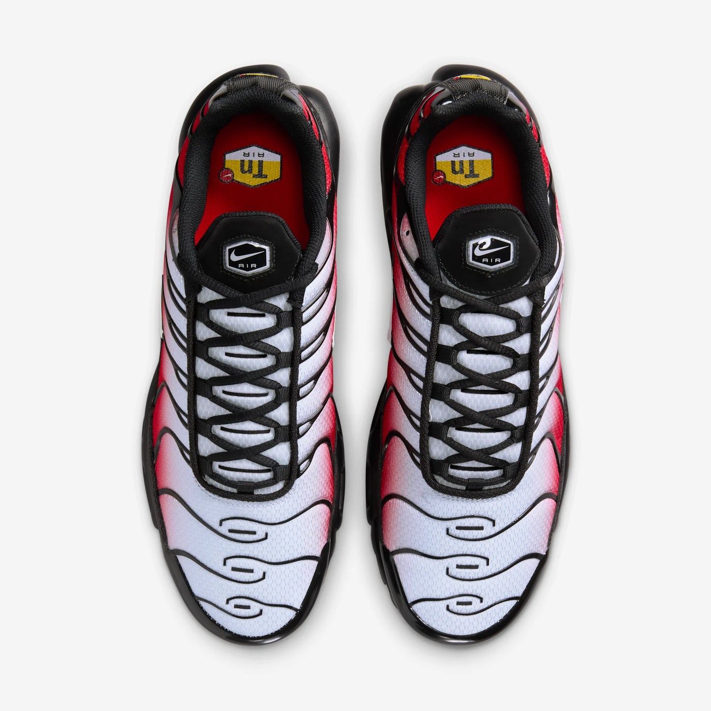 Nike Air Max Plus Pure Platinum University Red Black White