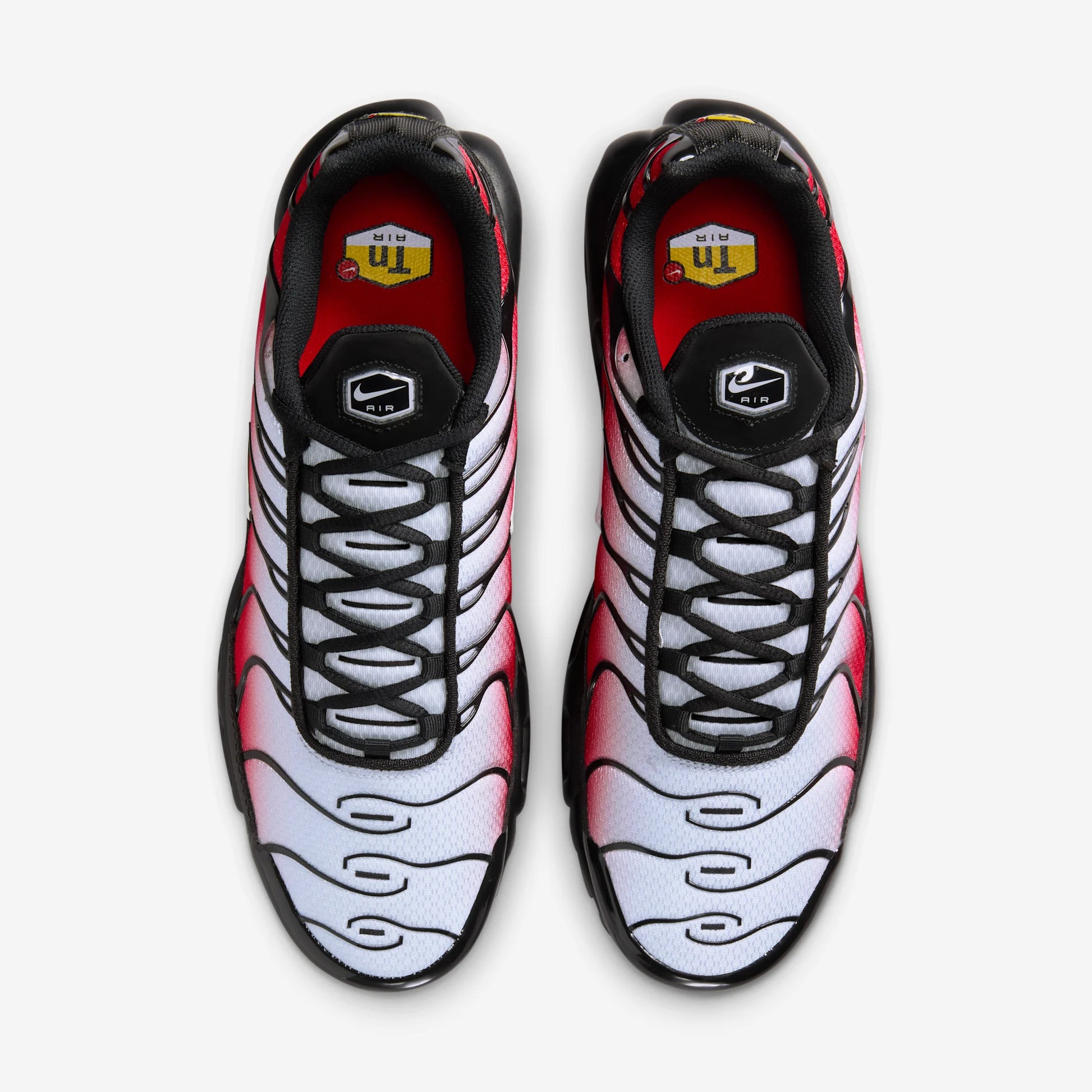 Nike Air Max Plus Pure Platinum University Red Black White