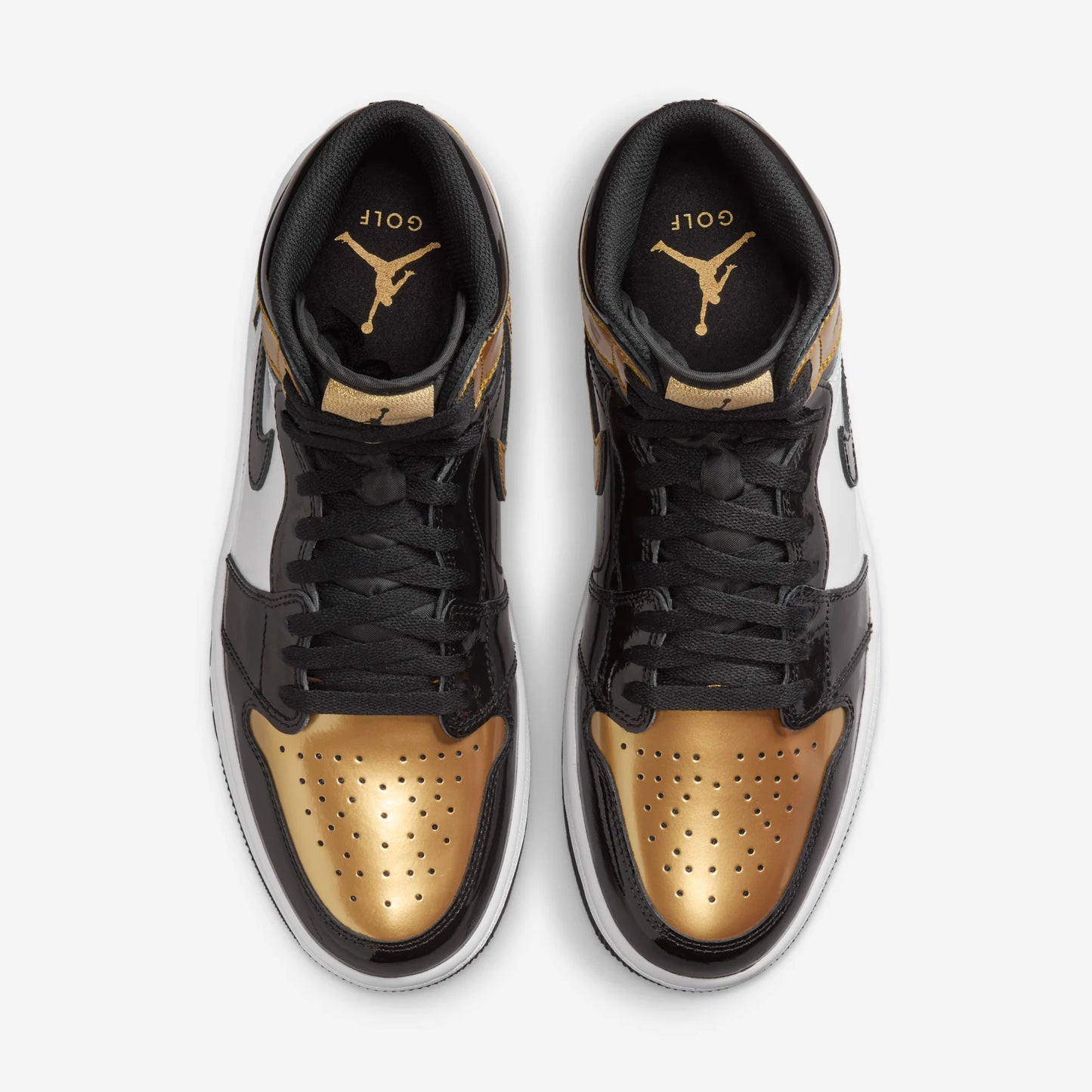Jordan 1 Retro High Golf Patent Gold Toe