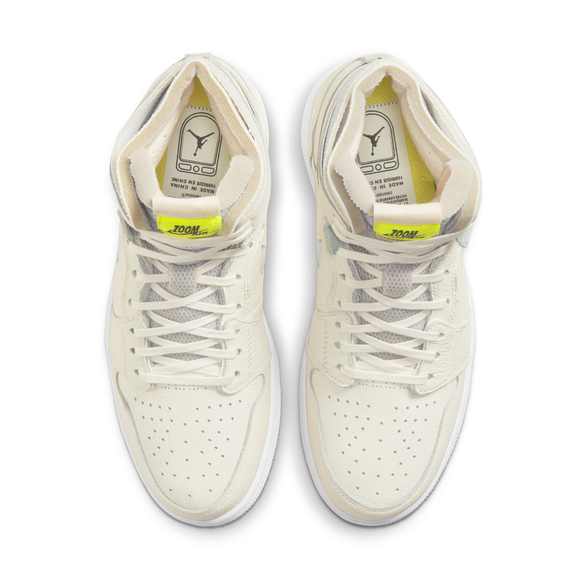 Jordan 1 High Zoom Air CMFT Pearl White (Women's)