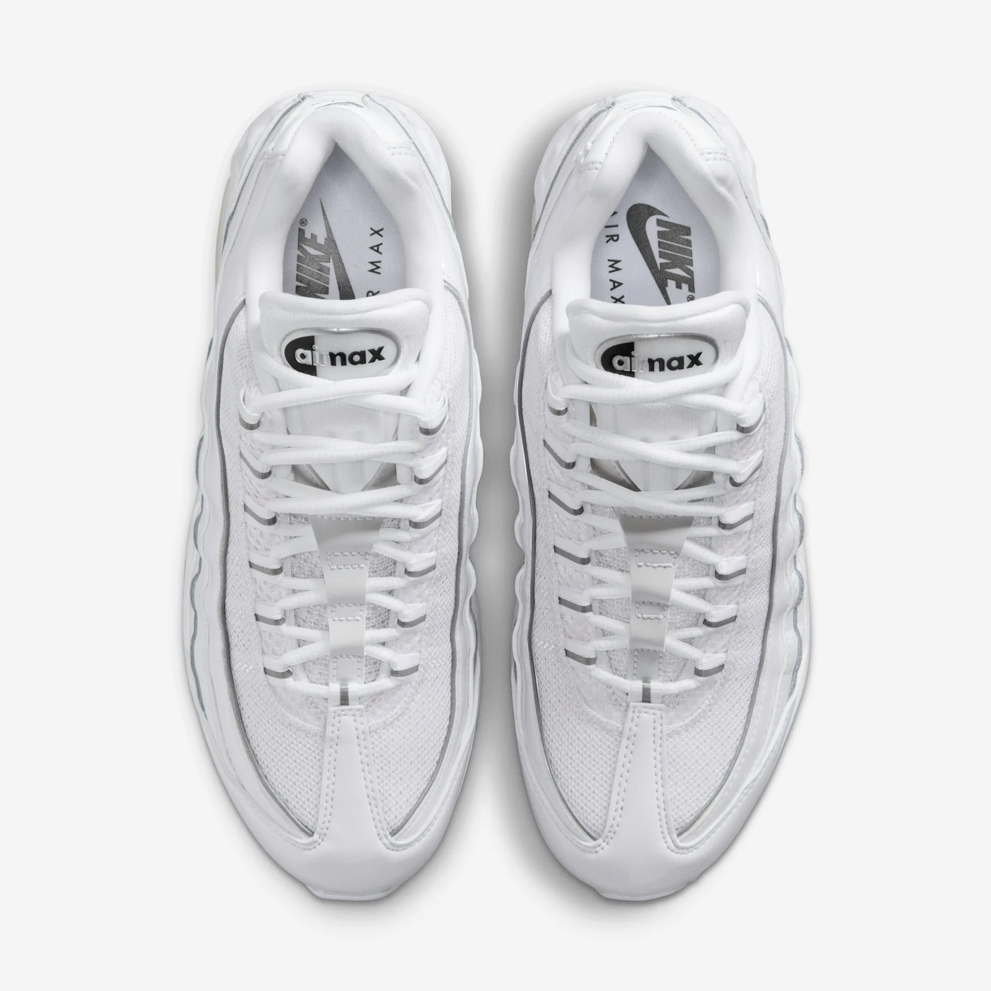 Nike Air Max 95 Big Bubble White Patent (Women's)