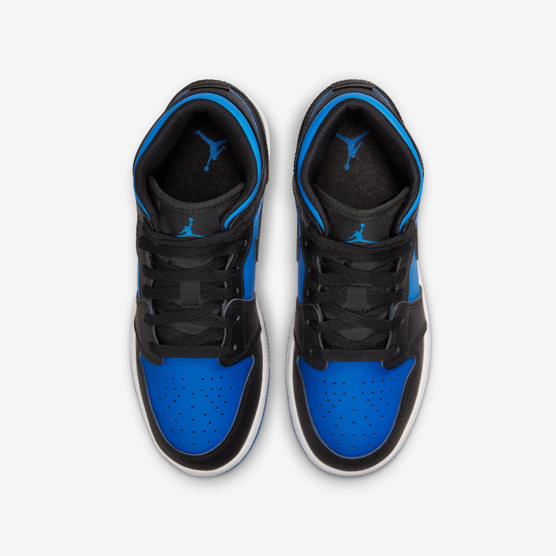 Jordan 1 Mid Black Royal Blue (GS)
