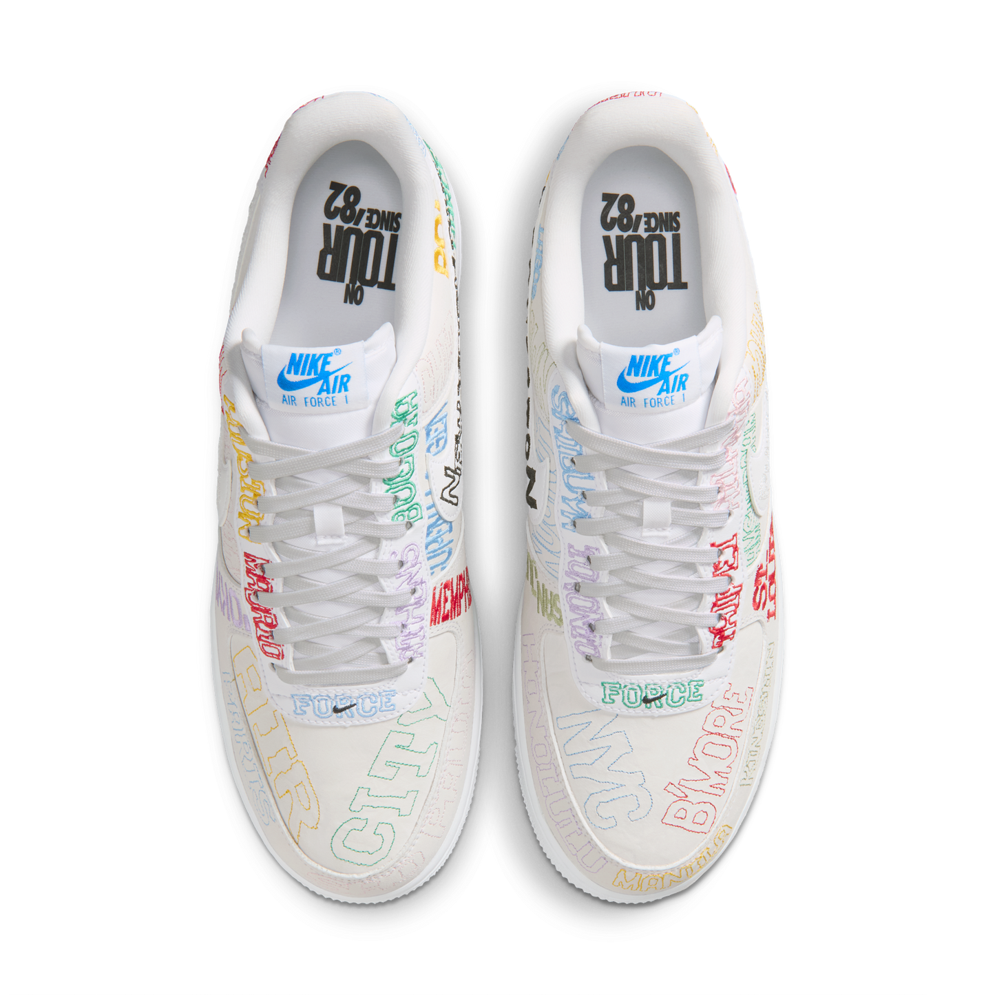 Nike Air Force 1 Low World Tour White