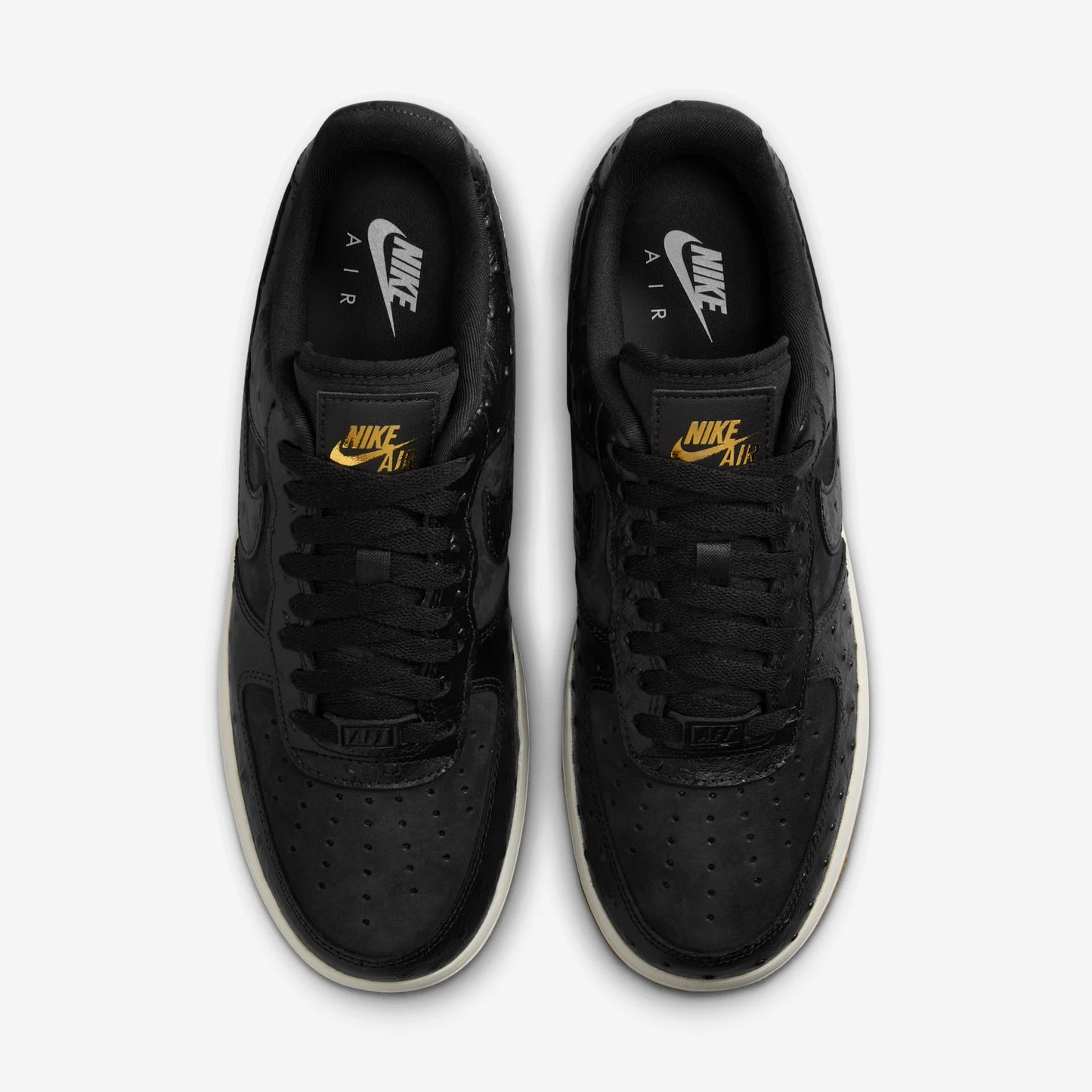 Nike Air Force 1 Low '07 Black Ostrich Gum (Women's)