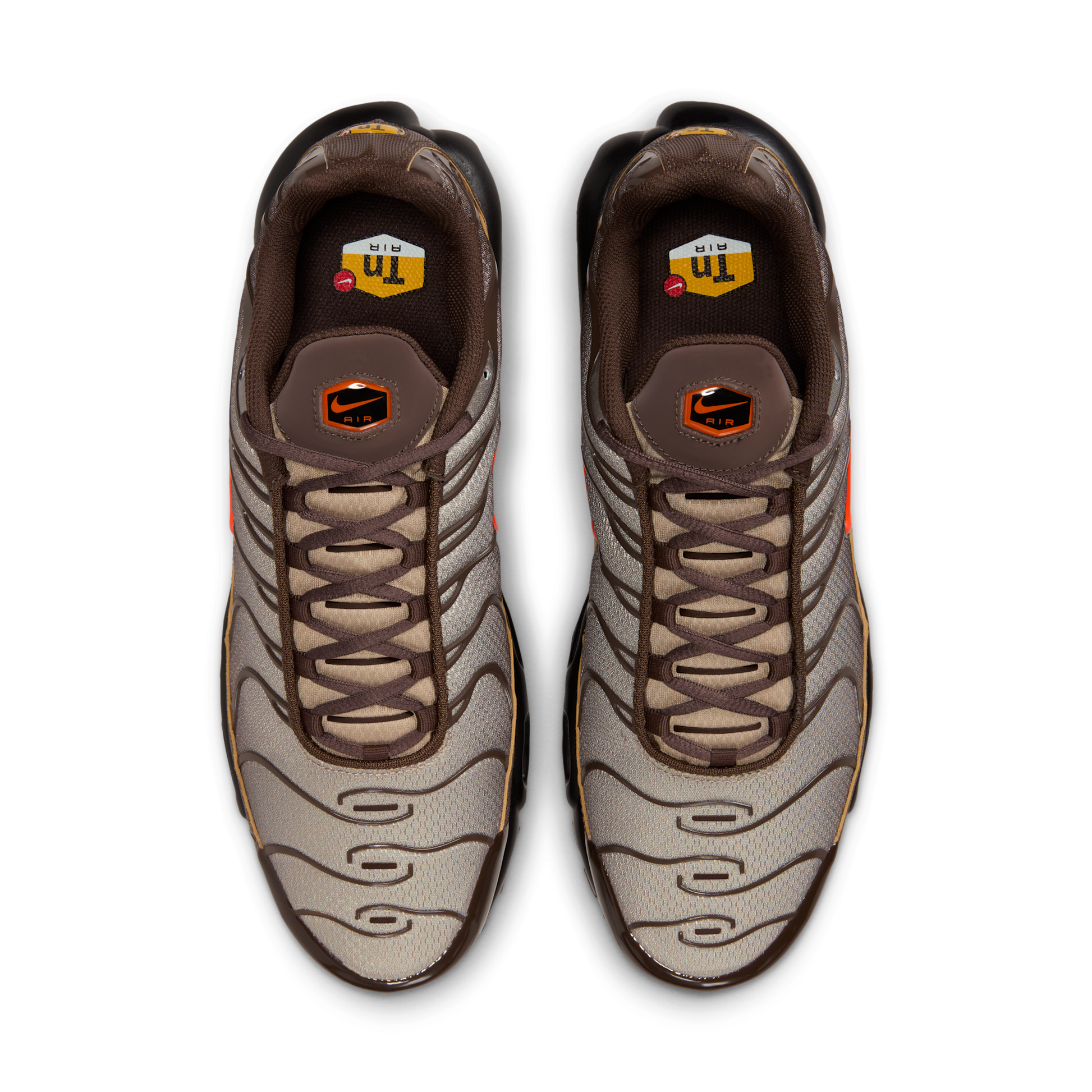 Nike Air Max Plus Baroque Brown Safety Orange