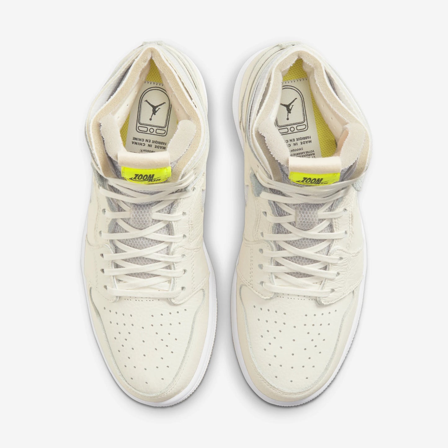 Jordan 1 High Zoom Air CMFT Pearl White (Women's)