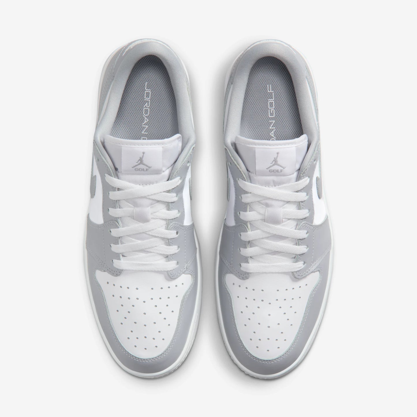 Jordan 1 Low Golf Spiked Wolf Grey White